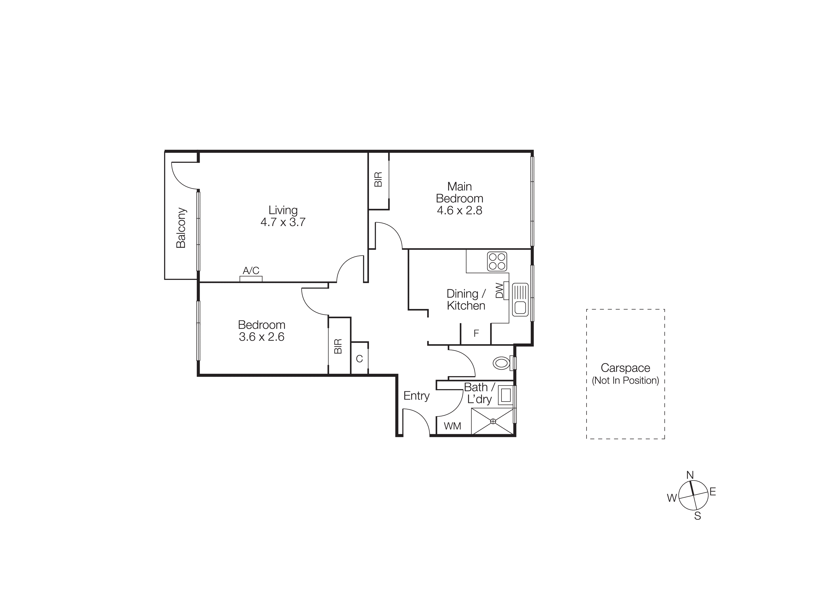 8/2 Liscard Street, Elsternwick VIC 3185 - Floorplan