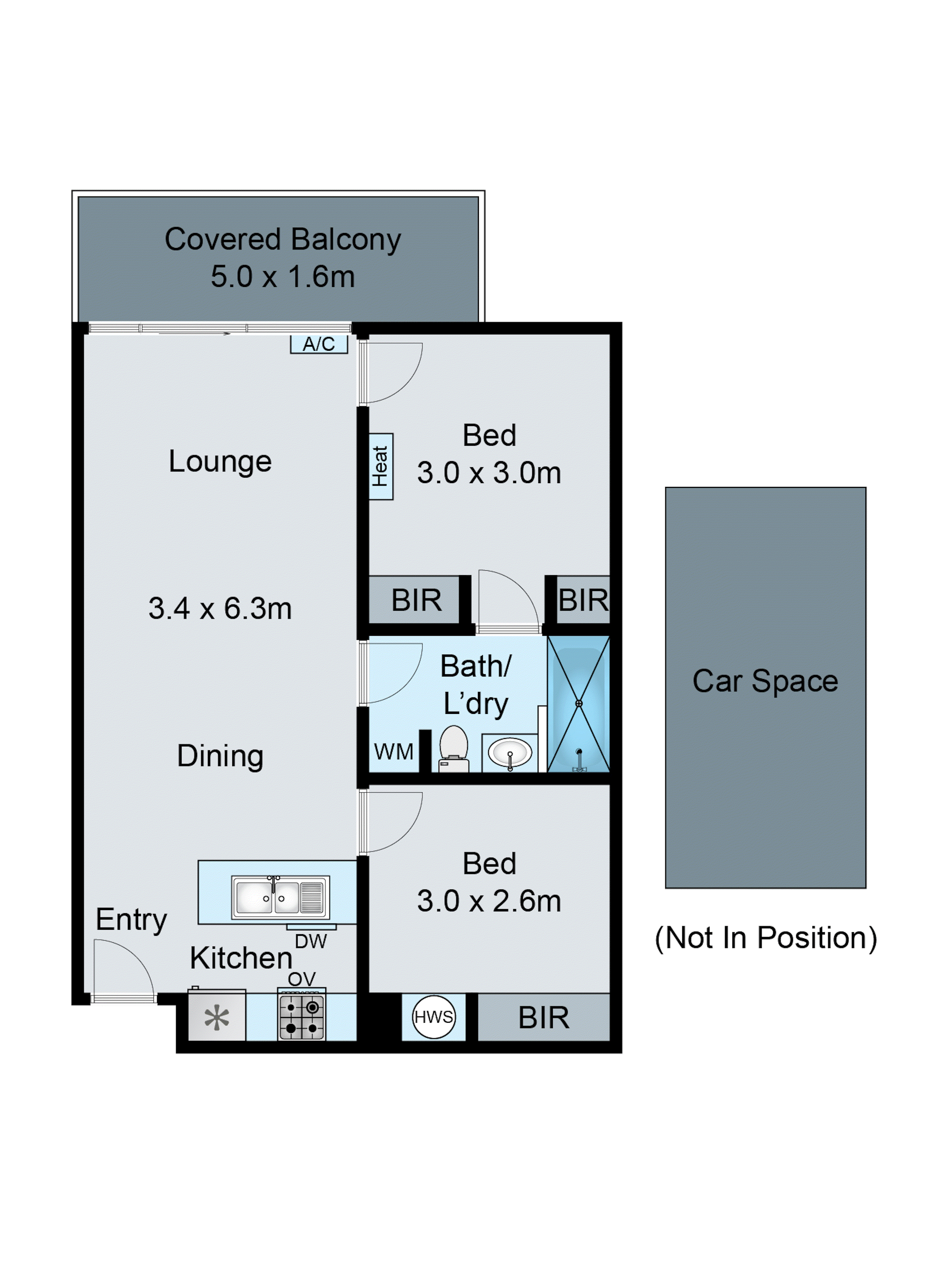 8/2 Monash Green Drive, Clayton VIC 3168 - Floorplan