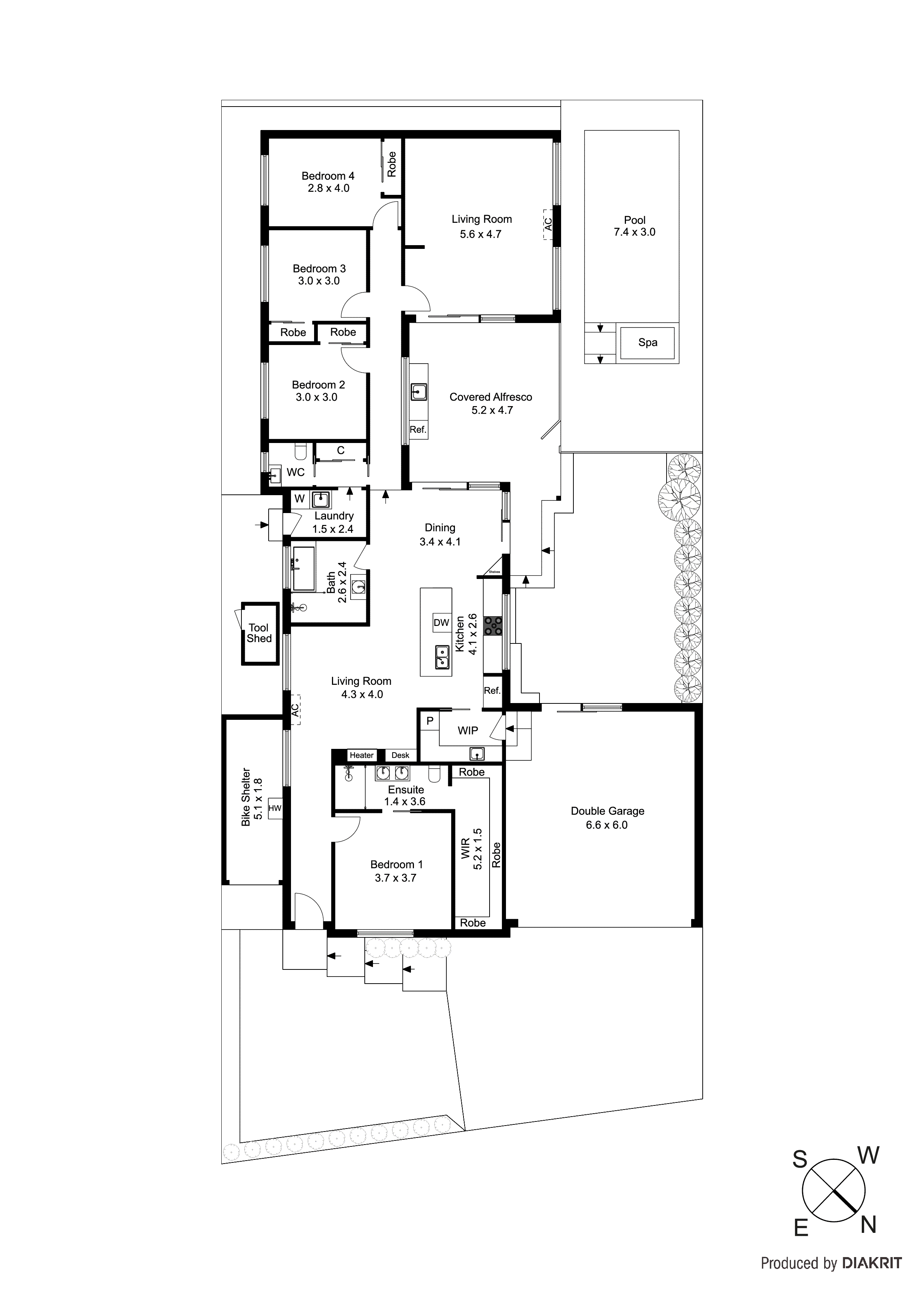 82 Valetta Street, Carrum VIC 3197 - Floorplan