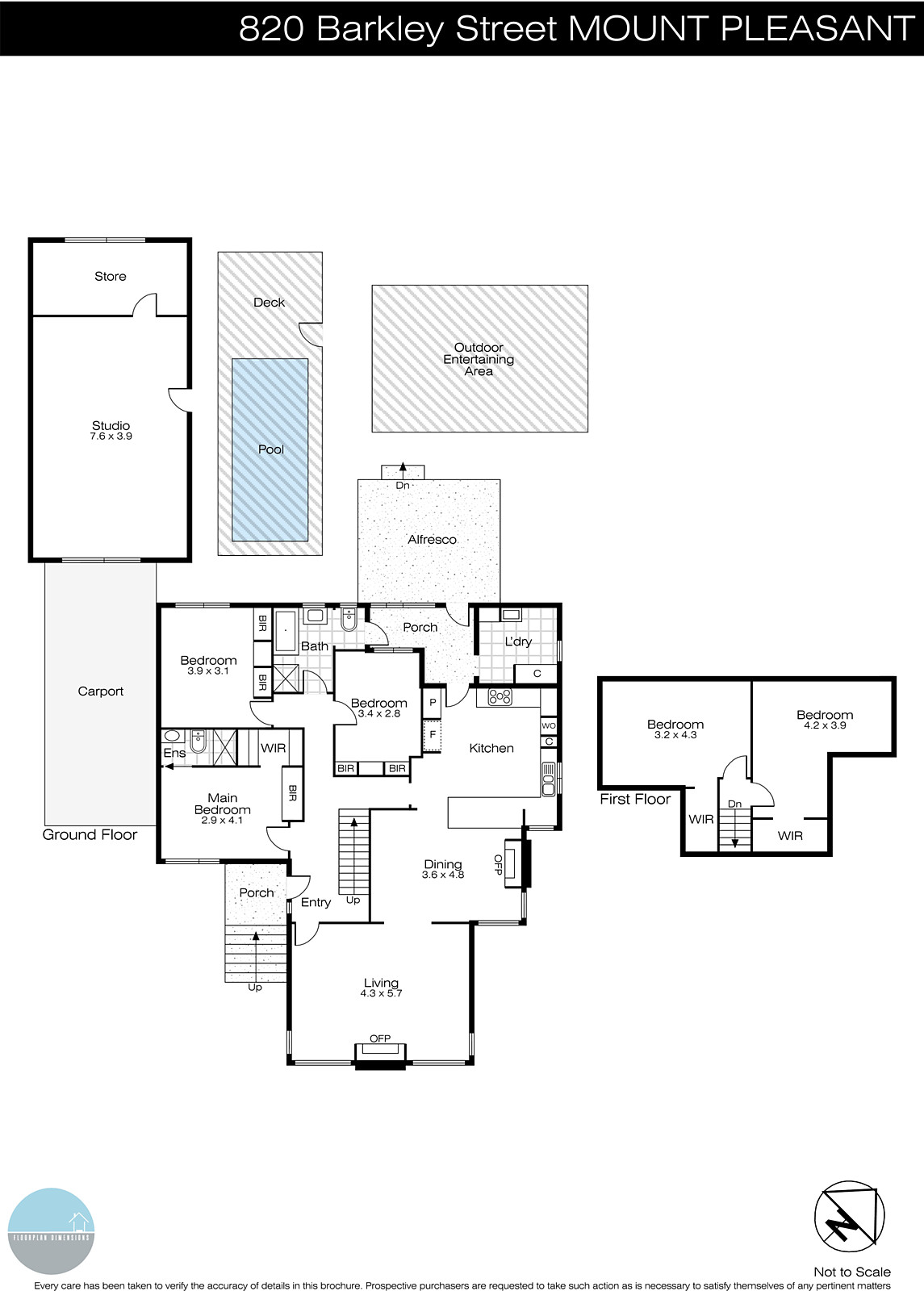 820 Barkly Street, Mount Pleasant VIC 3350 - Floorplan