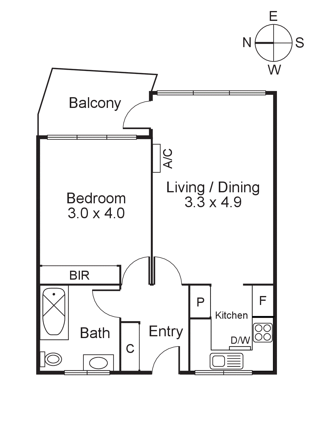 8/20 Denmark Hill Road, Hawthorn East VIC 3123 - Floorplan