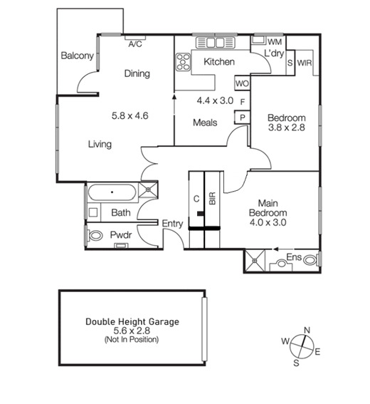 8/20 Tennyson Street, St Kilda VIC 3182 - Floorplan