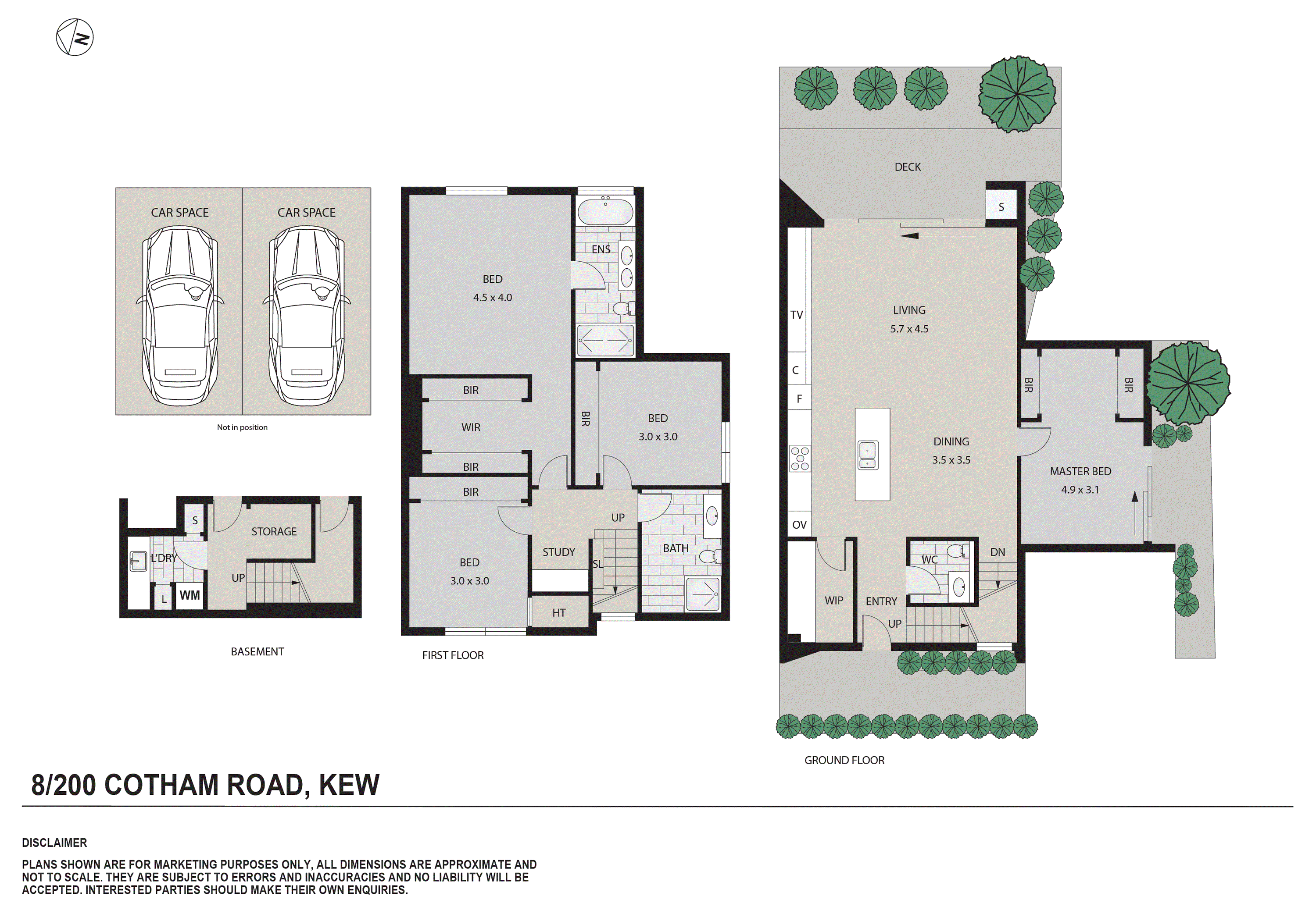 8/200 Cotham Road, Kew VIC 3101 - Floorplan
