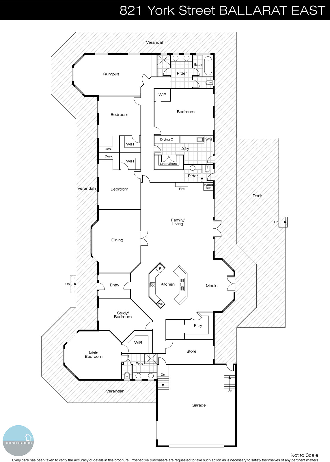 821 York Street, Ballarat East VIC 3350 - Floorplan