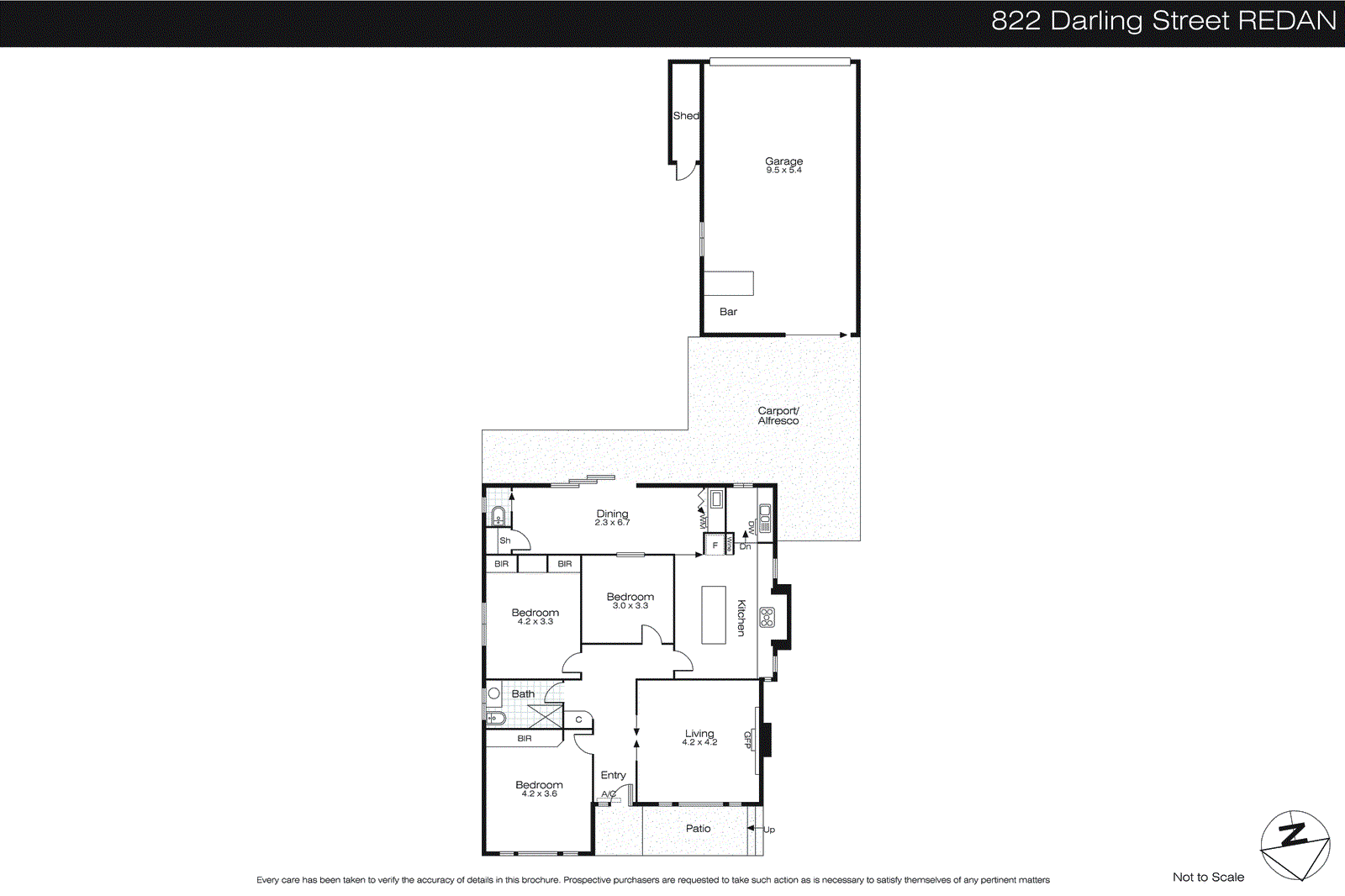 822 Darling Street, Redan VIC 3350 - Floorplan
