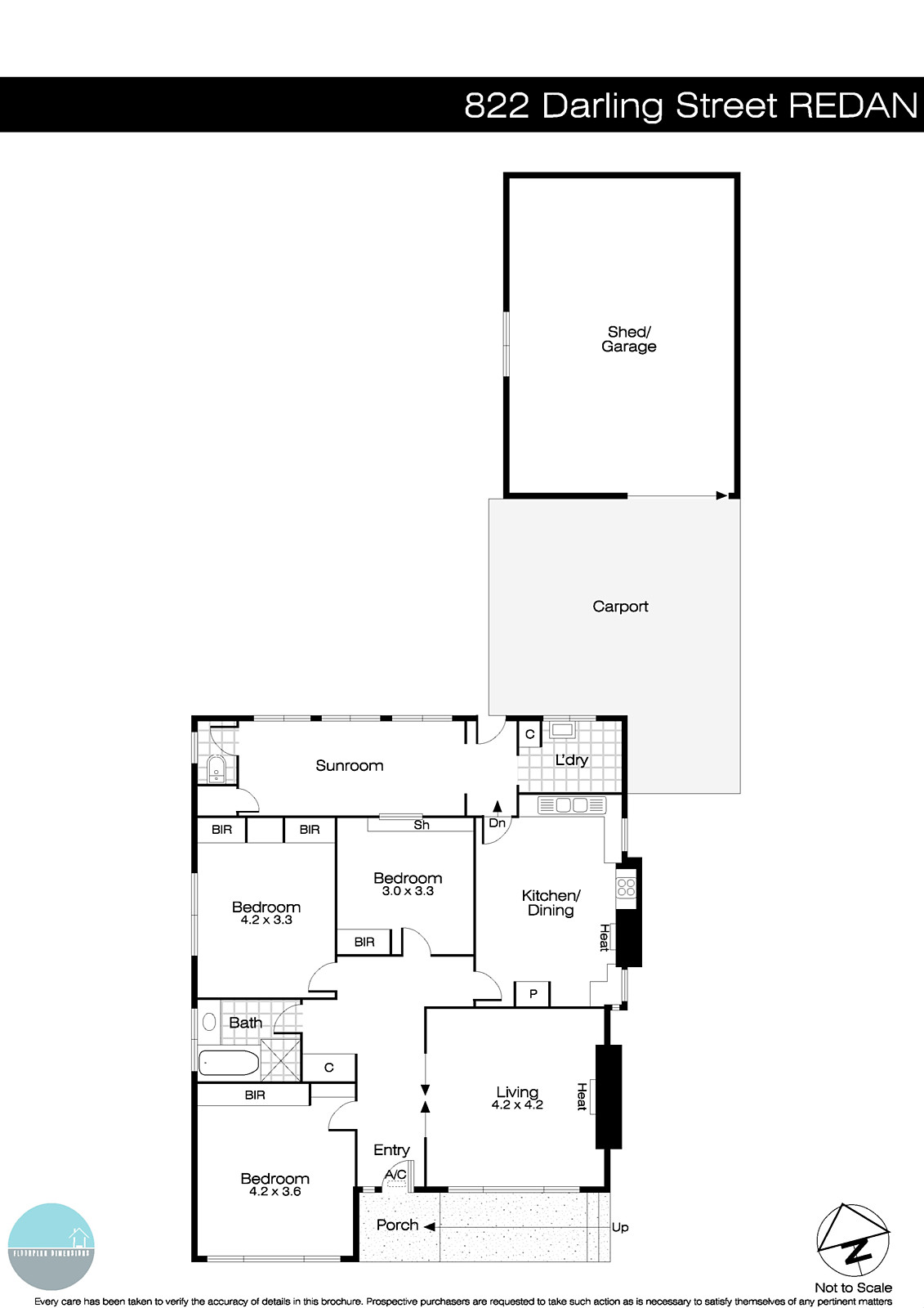 822 Darling Street, Redan VIC 3350 - Floorplan