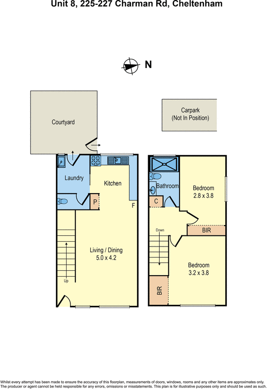 8/225-227 Charman Road, Cheltenham VIC 3192 - Floorplan