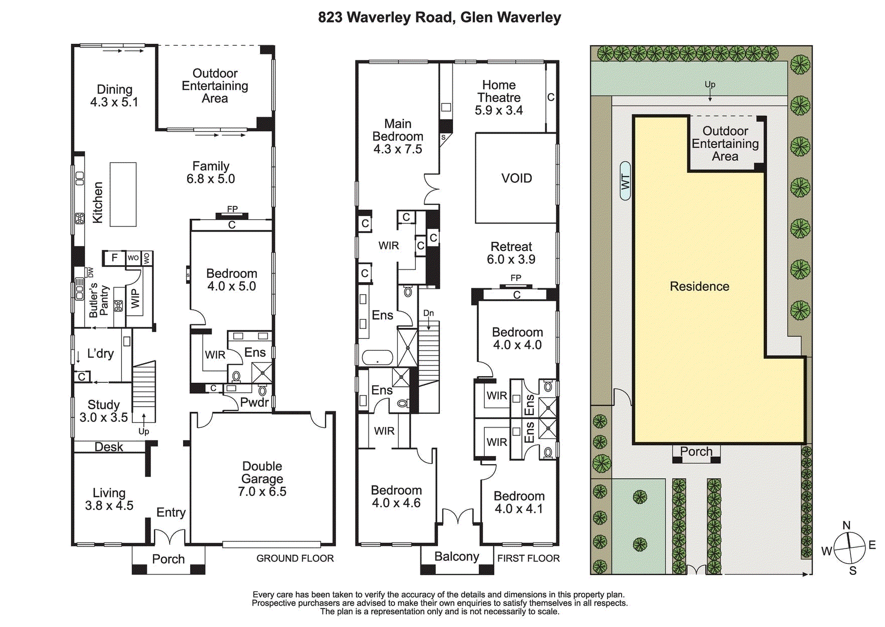 823 Waverley Road, Glen Waverley VIC 3150 - Floorplan
