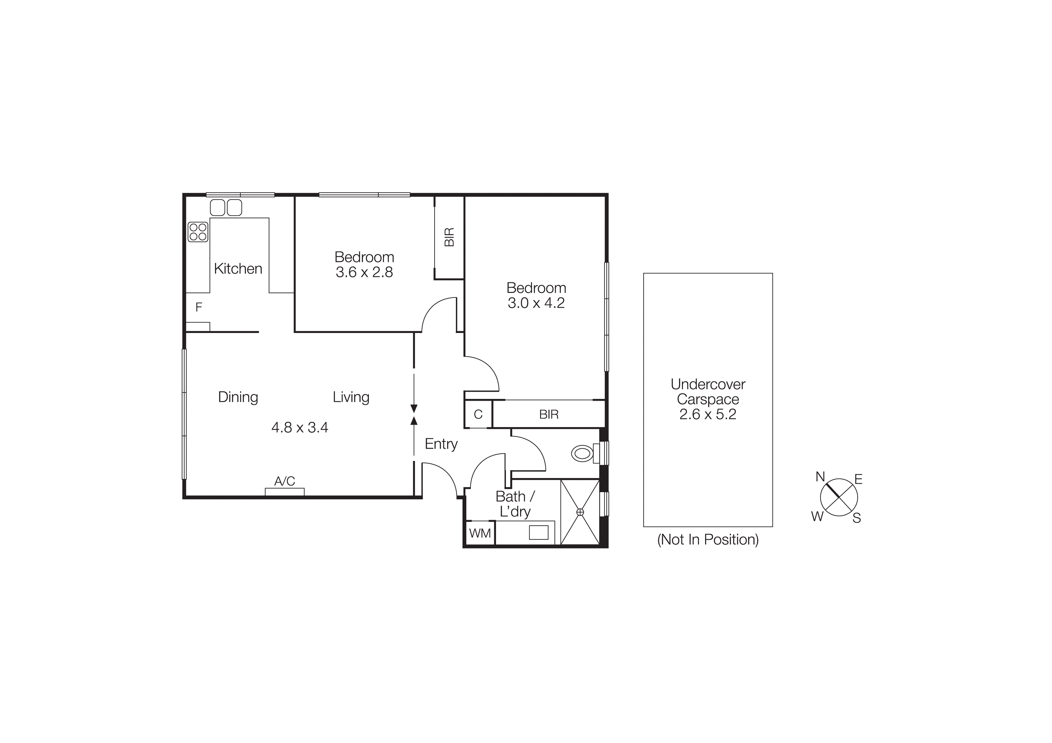 8/24 Loch Street, St Kilda West VIC 3182 - Floorplan