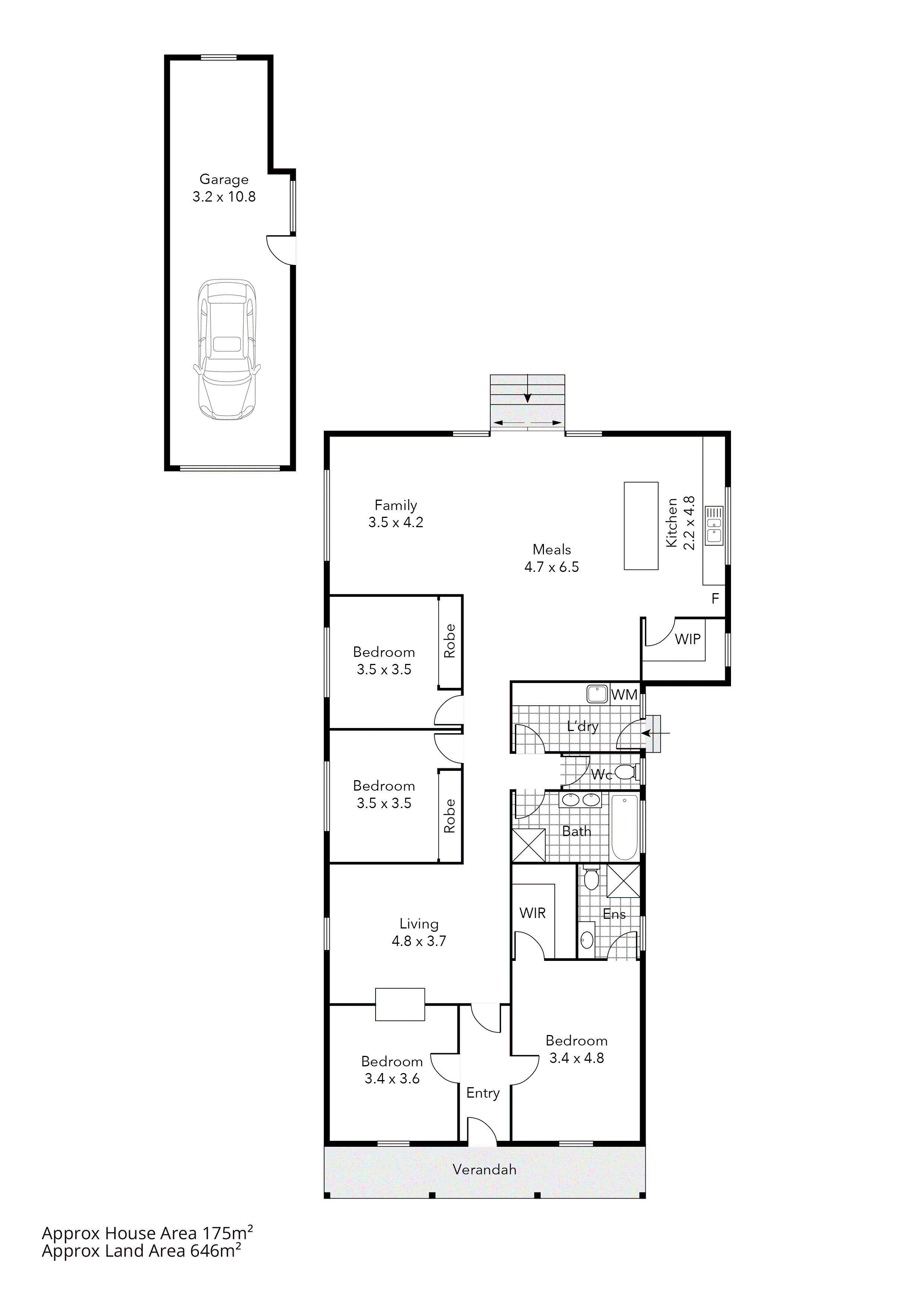 824 Tress Street, Mount Pleasant VIC 3350 - Floorplan