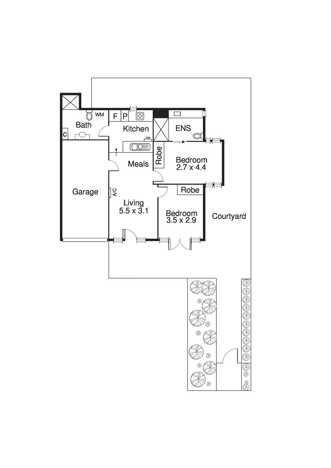 8/25 Nepean Highway, Elsternwick VIC 3185 - Floorplan