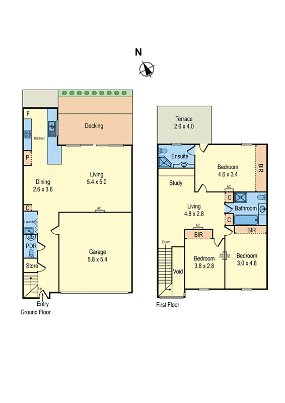 8/25 White Street, Parkdale VIC 3195 - Floorplan