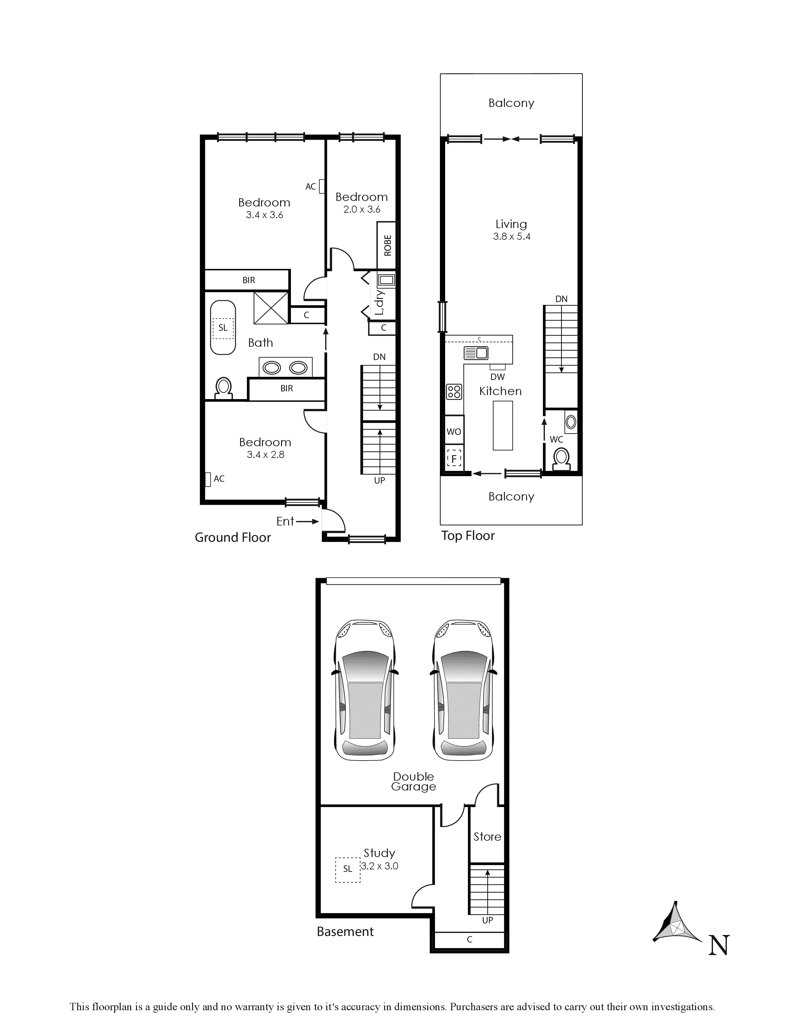 8/26 Fernhill Road, Sandringham VIC 3191 - Floorplan