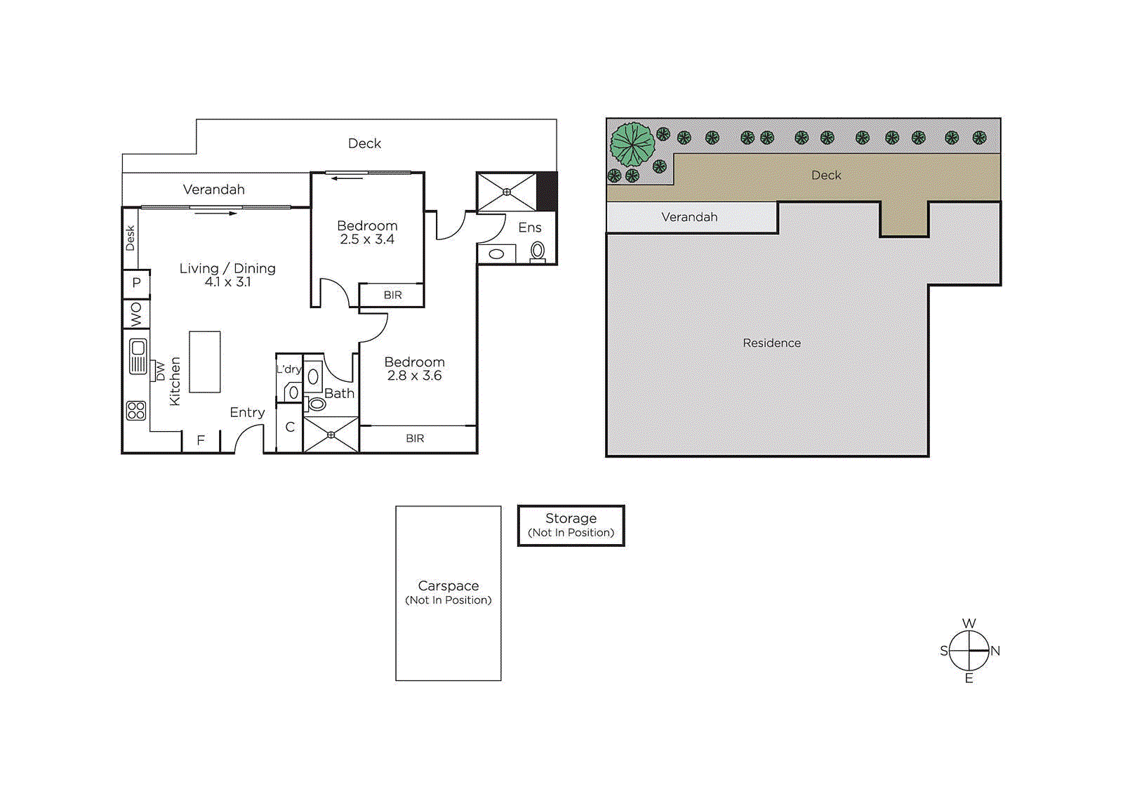 8/26 Warleigh Grove, Brighton VIC 3186 - Floorplan