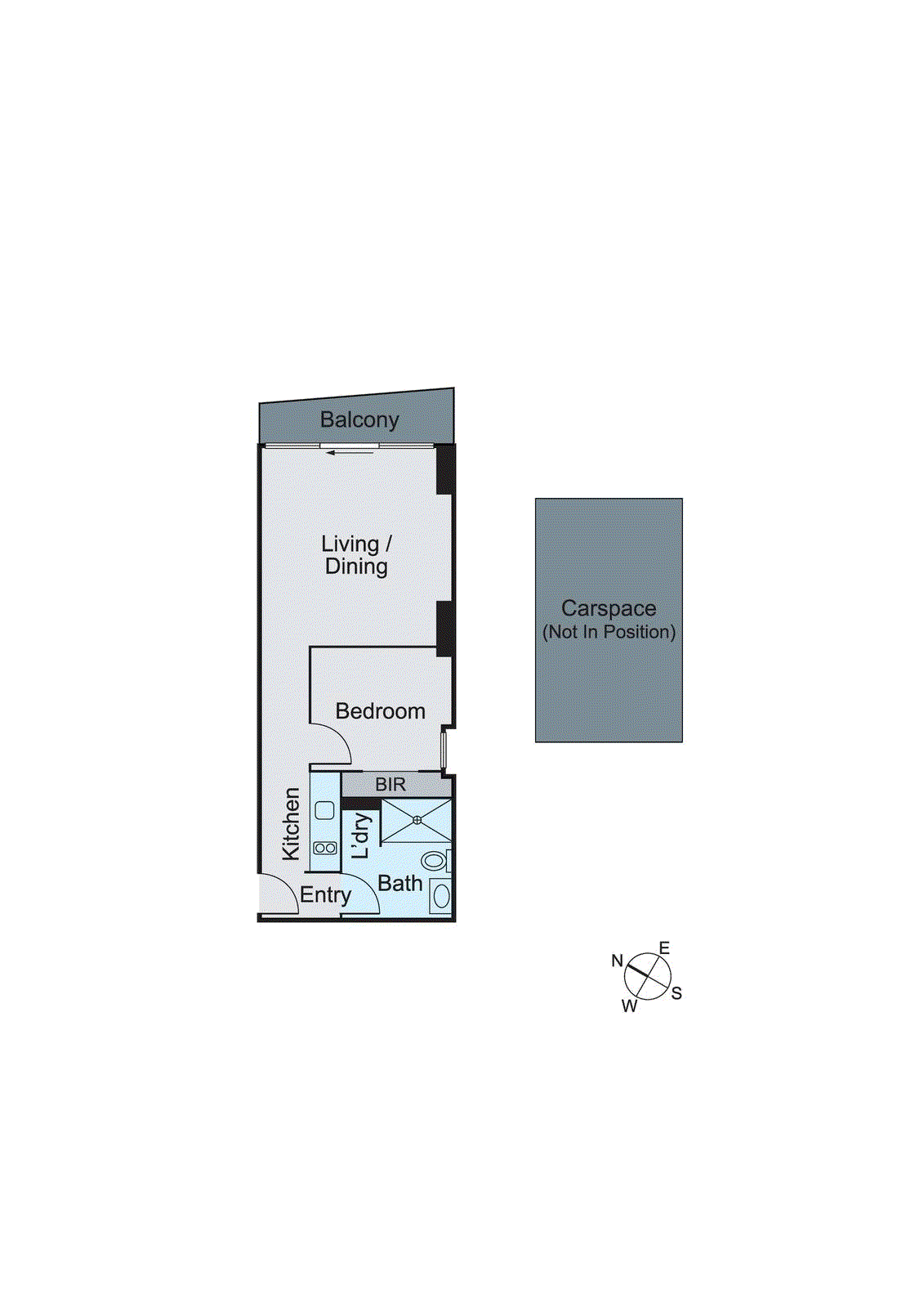 826/572 St Kilda Road, Melbourne VIC 3004 - Floorplan