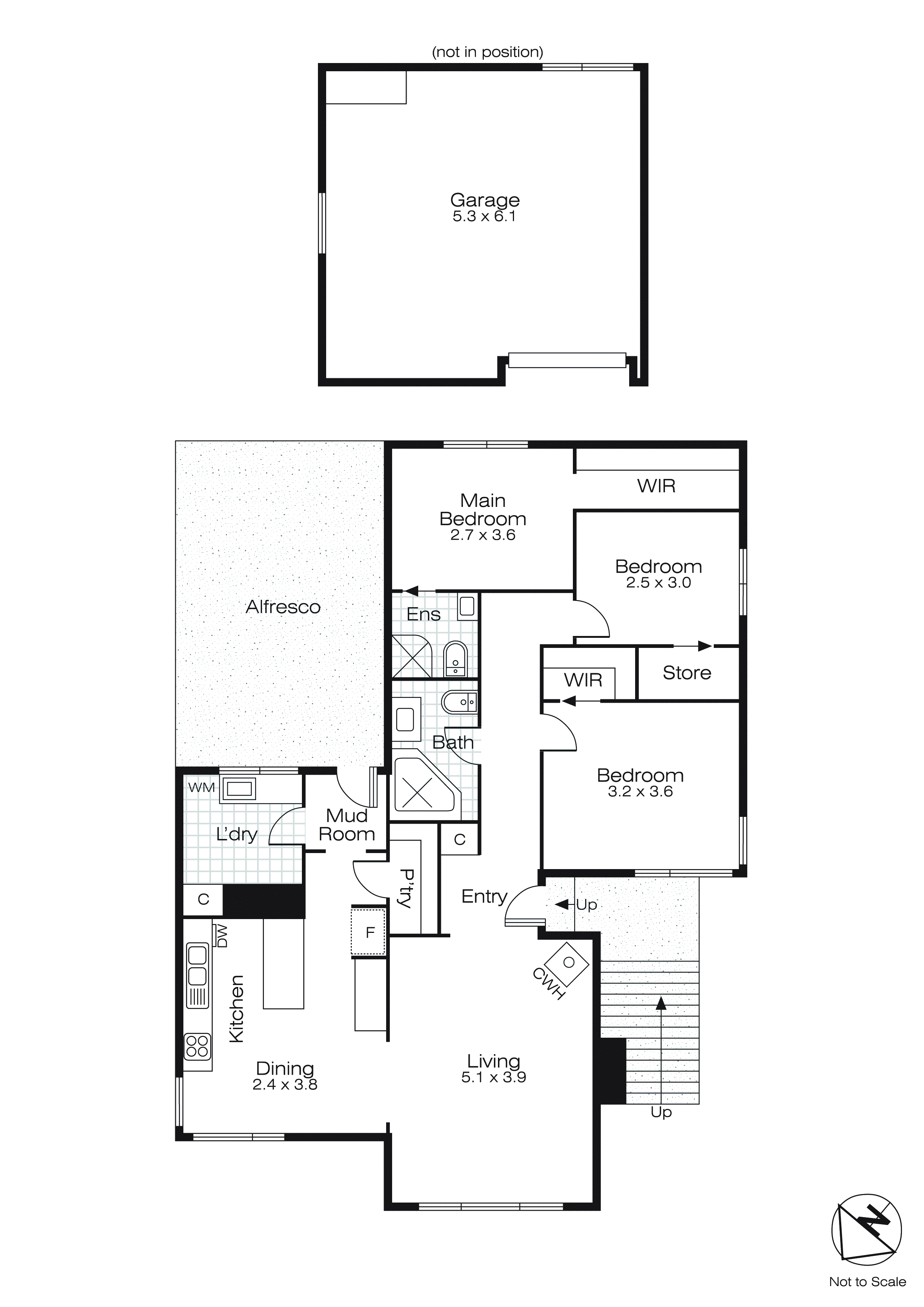 827 Laurie Street, Mount Pleasant VIC 3350 - Floorplan