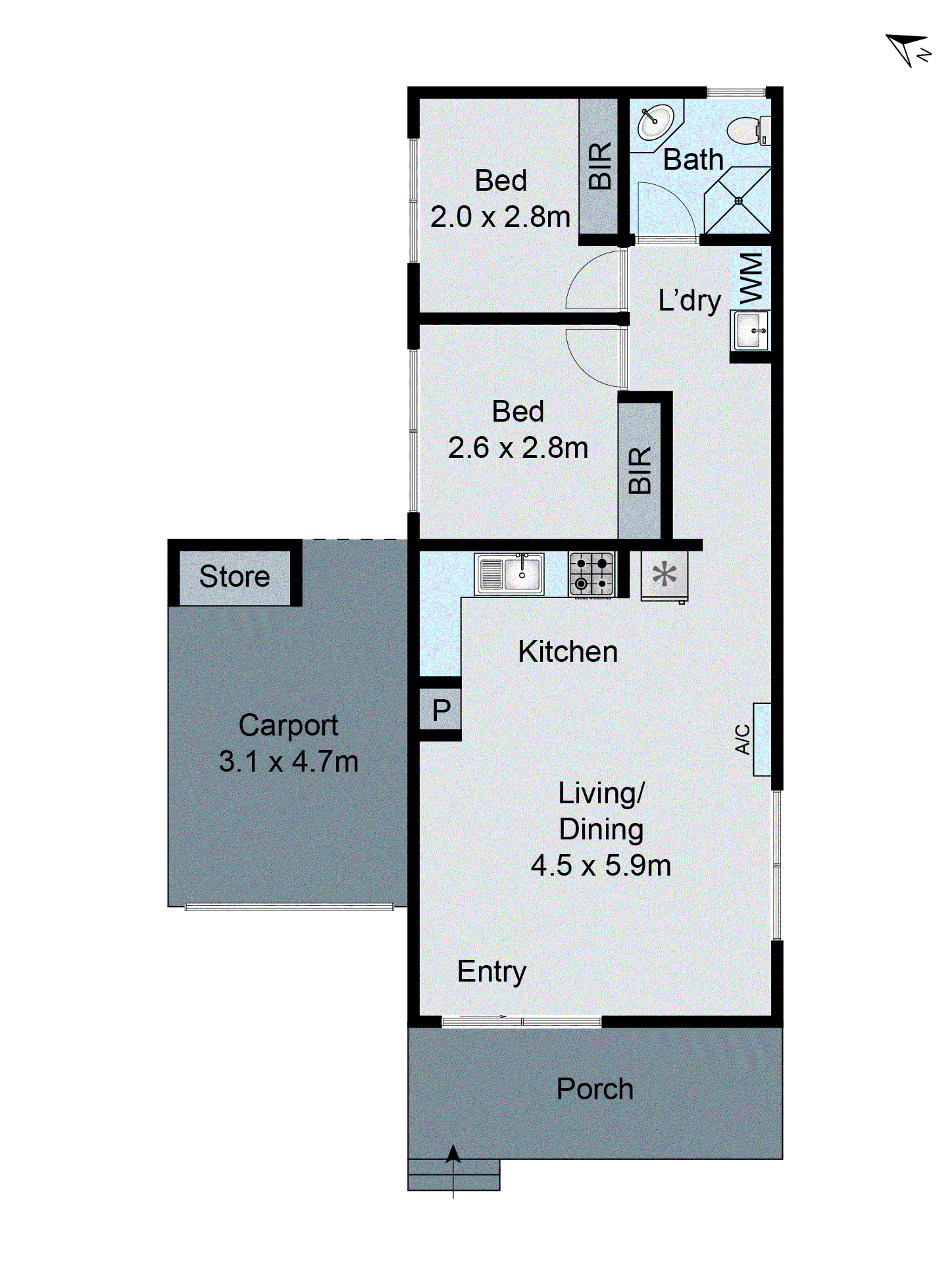 8/282-300 Clifton Avenue, Leopold VIC 3224 - Floorplan