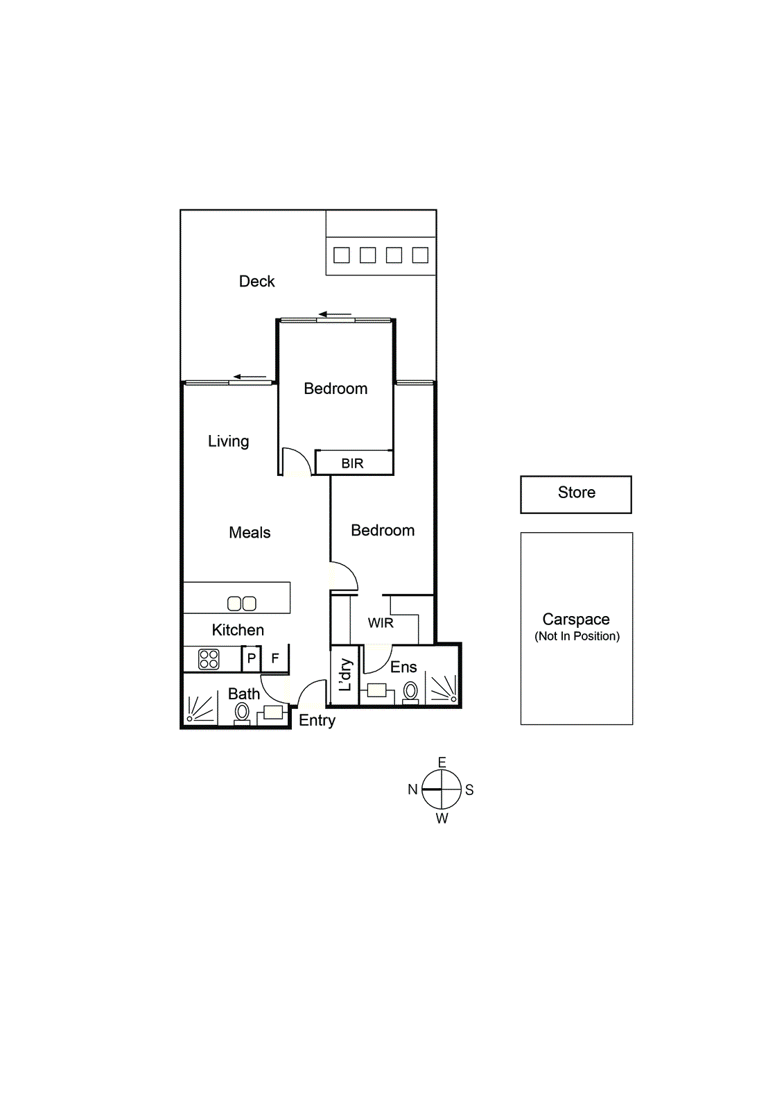 8/3 Faulkner Street, Bentleigh VIC 3204 - Floorplan
