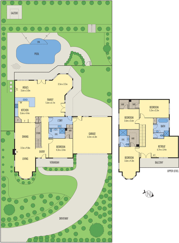 83 Grosvenor Drive, Wandana Heights VIC 3216 - Floorplan