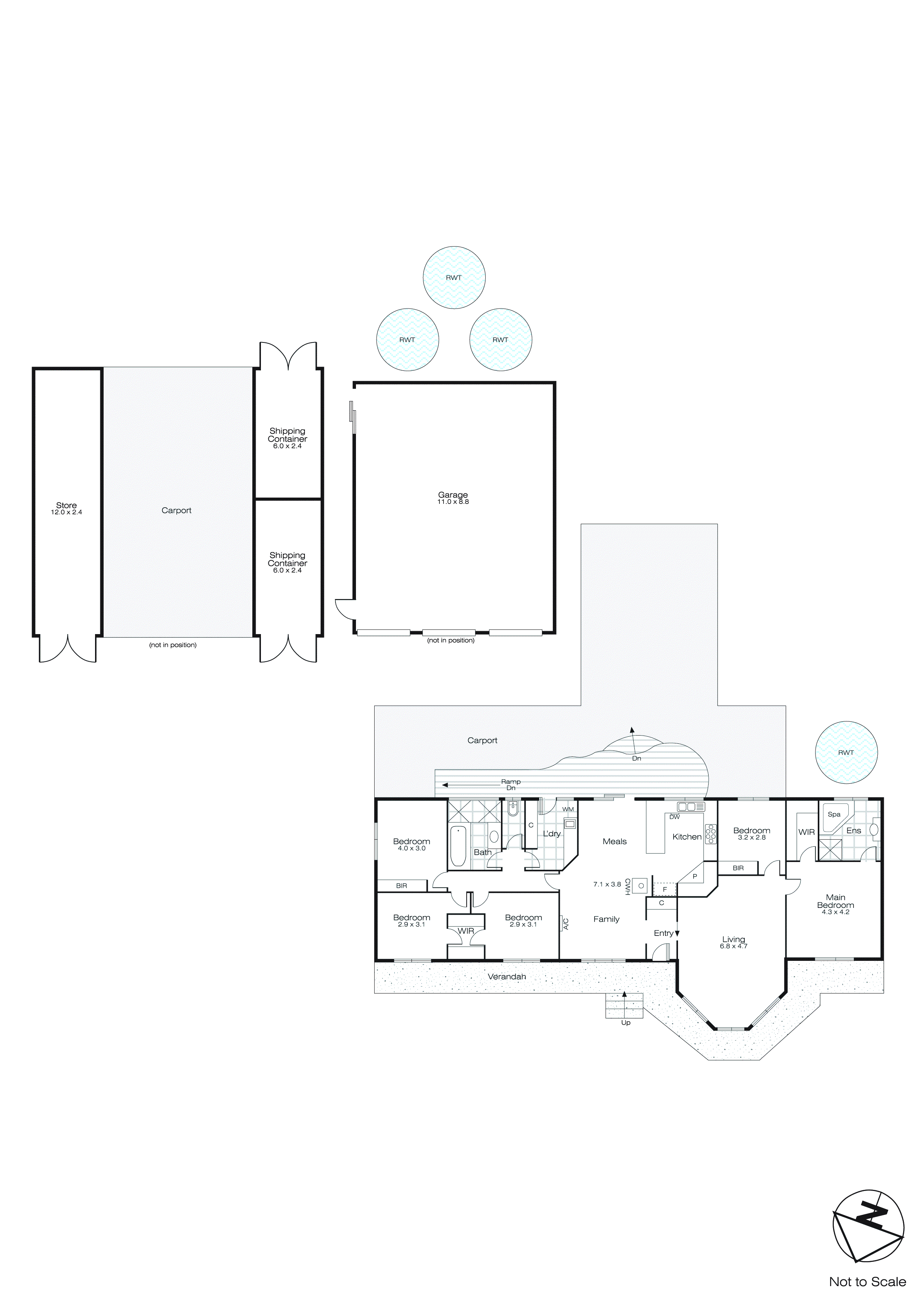 83 Haddon-Preston Hill Road, Haddon VIC 3351 - Floorplan