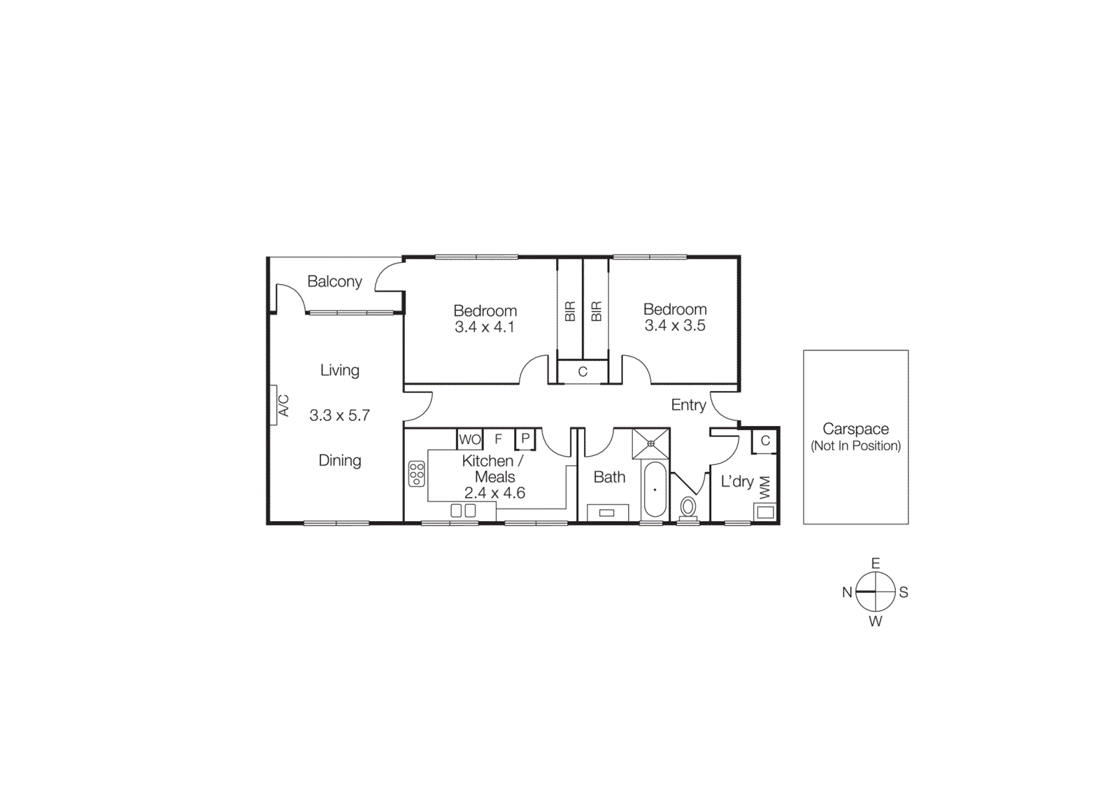 8/3 Hughenden Road, St Kilda East VIC 3183 - Floorplan