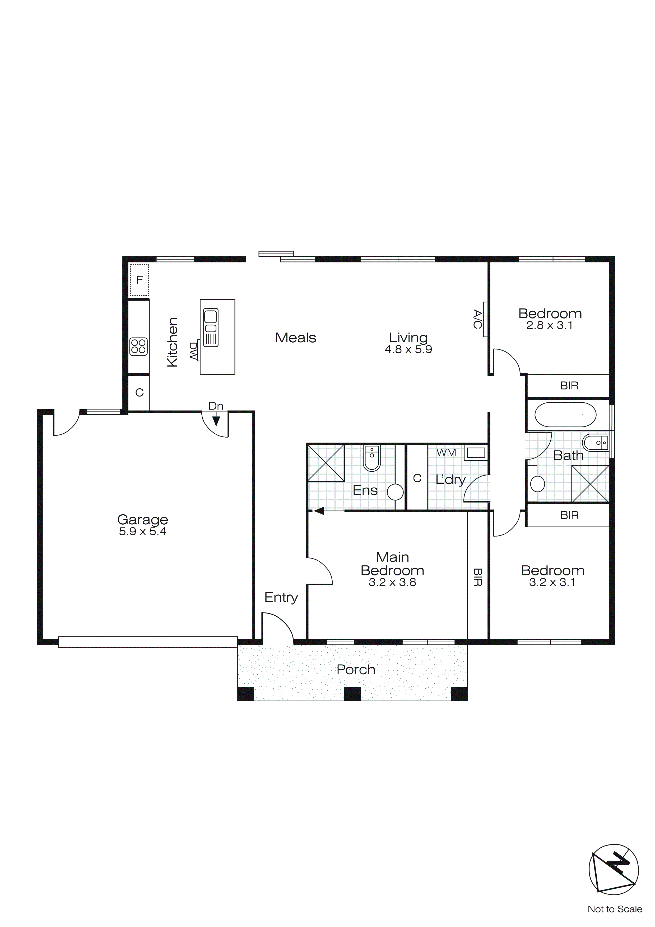 83 McNulty Drive, Wendouree VIC 3355 - Floorplan