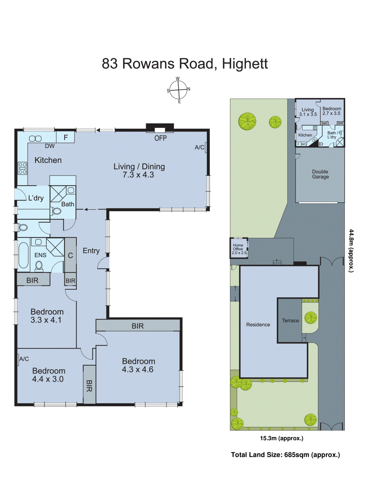 83 Rowans Road, Moorabbin VIC 3189 - Floorplan
