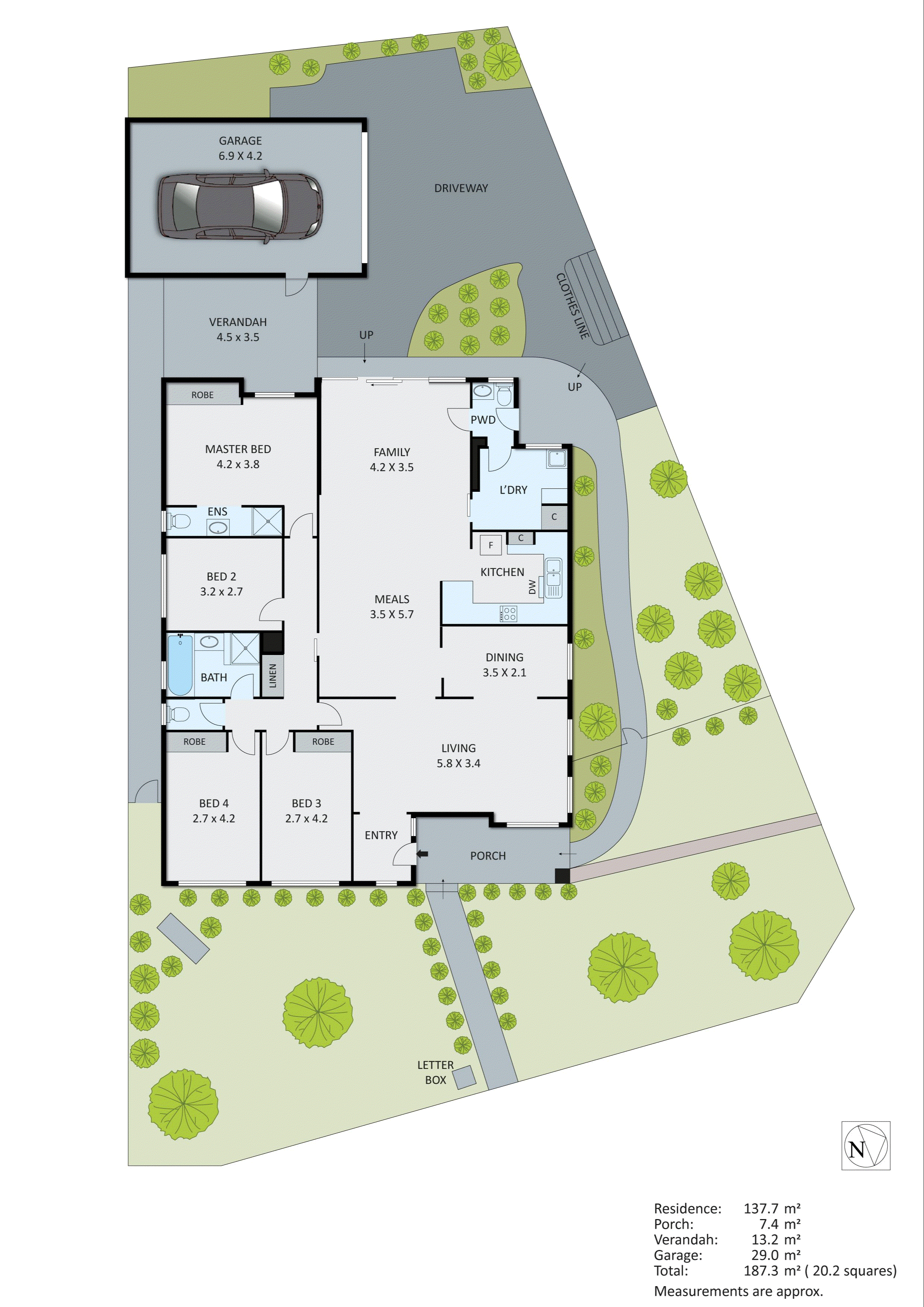 83 Village Drive, Dingley Village VIC 3172 - Floorplan