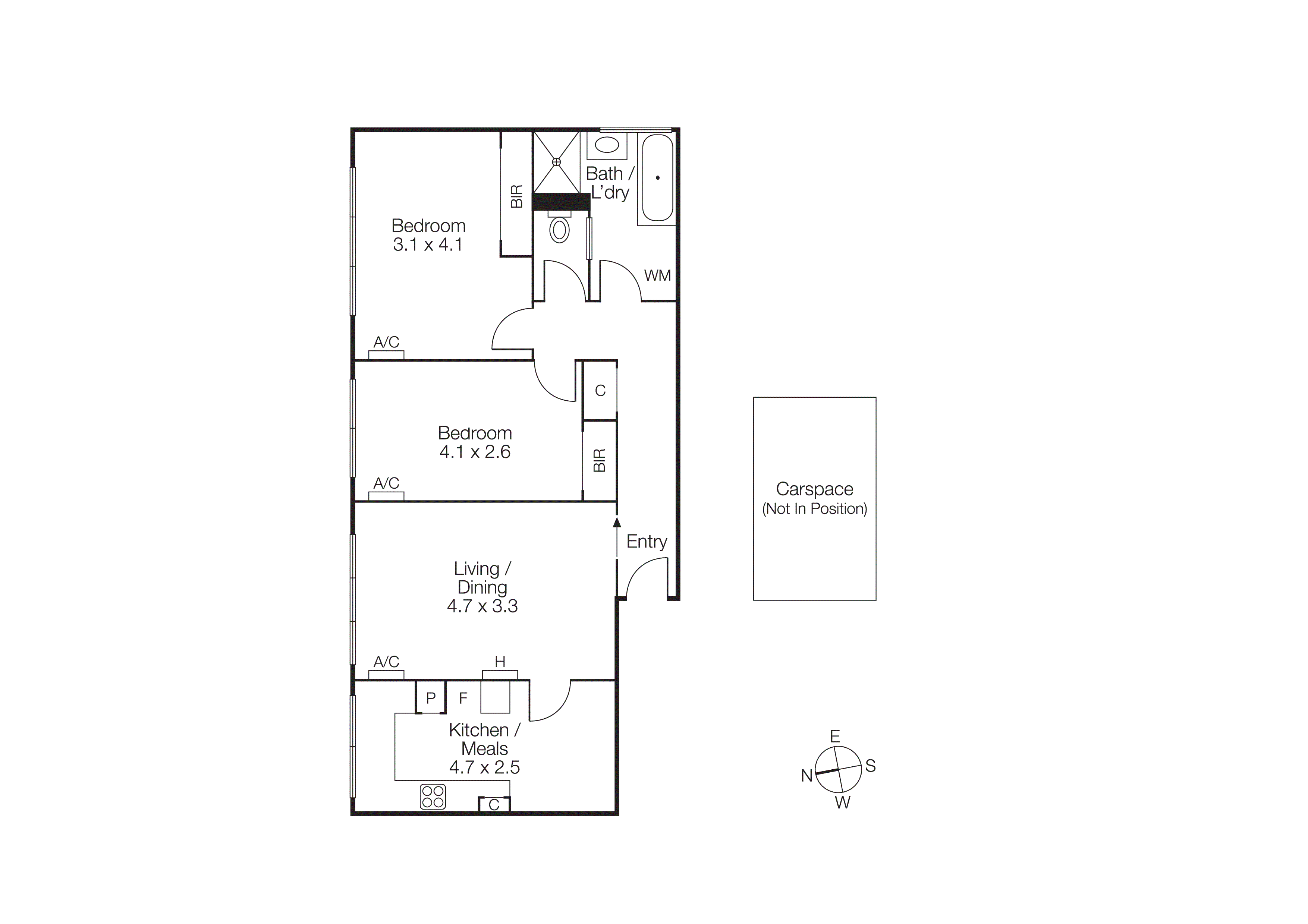 8/30 Blenheim Street, Balaclava VIC 3183 - Floorplan