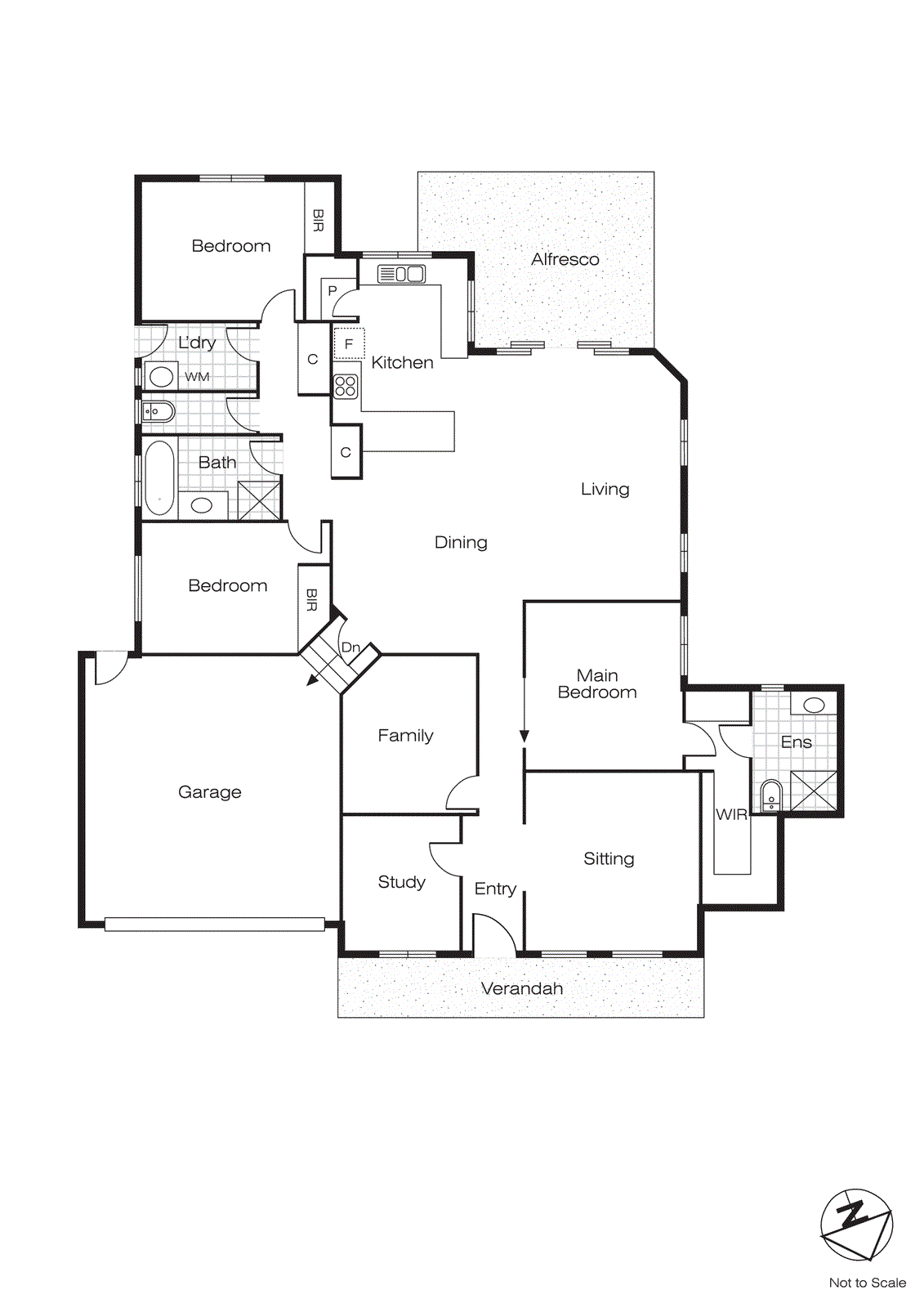 830 Chisholm Street, Black Hill VIC 3350 - Floorplan