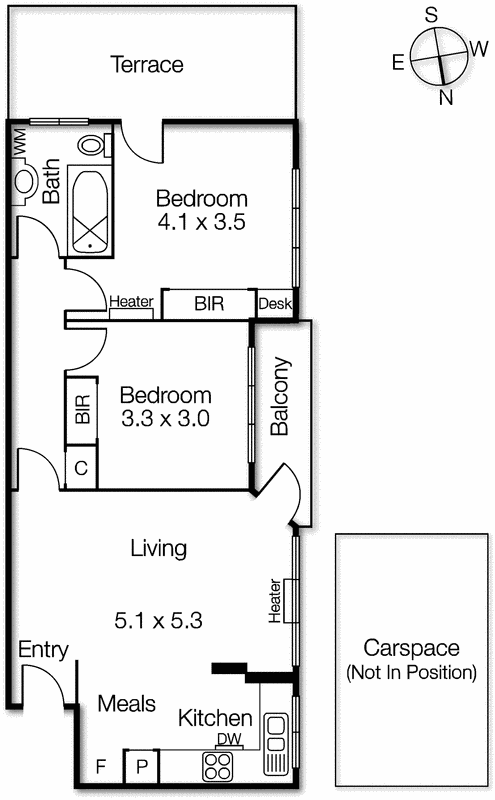 8/30 Wellington Street, St Kilda VIC 3182 - Floorplan