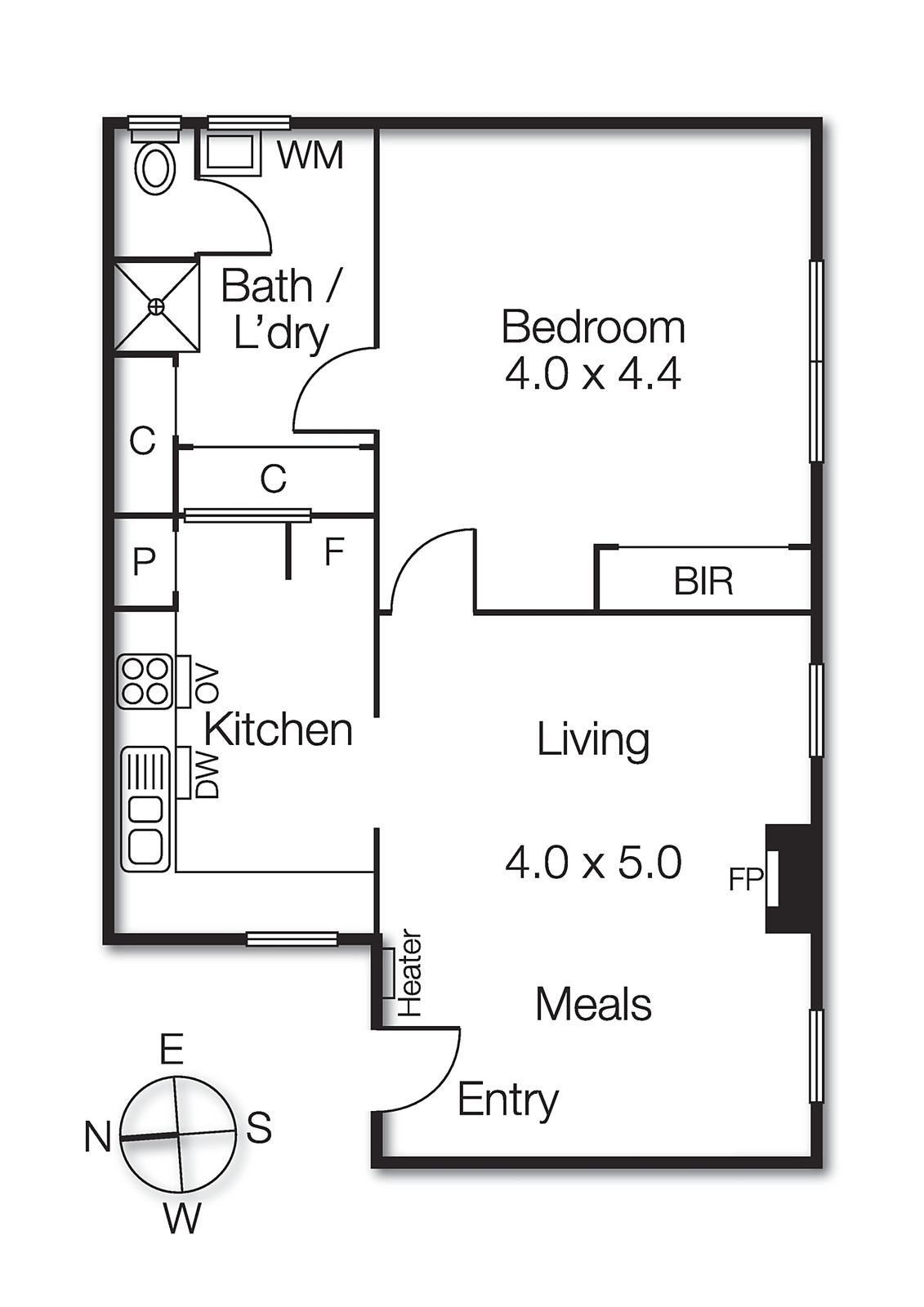 8/30a Mitford Street, St Kilda VIC 3182 - Floorplan