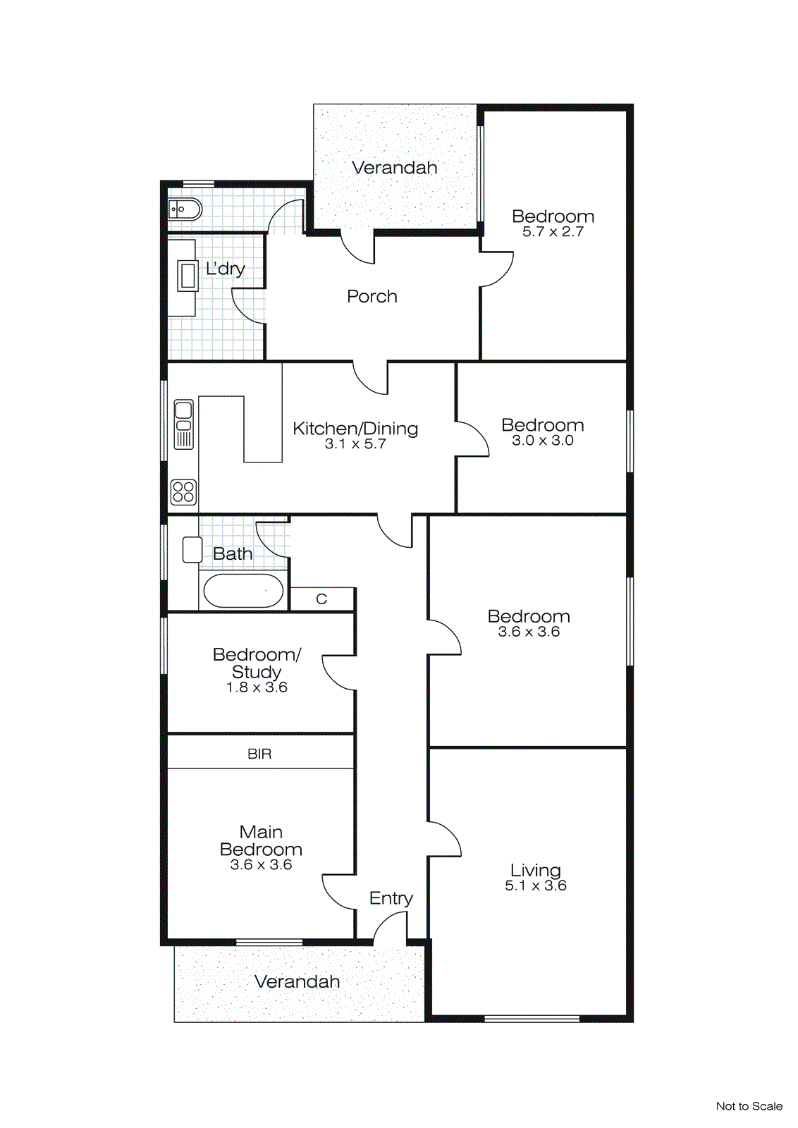 831 Barkly Street, Mount Pleasant VIC 3350 - Floorplan