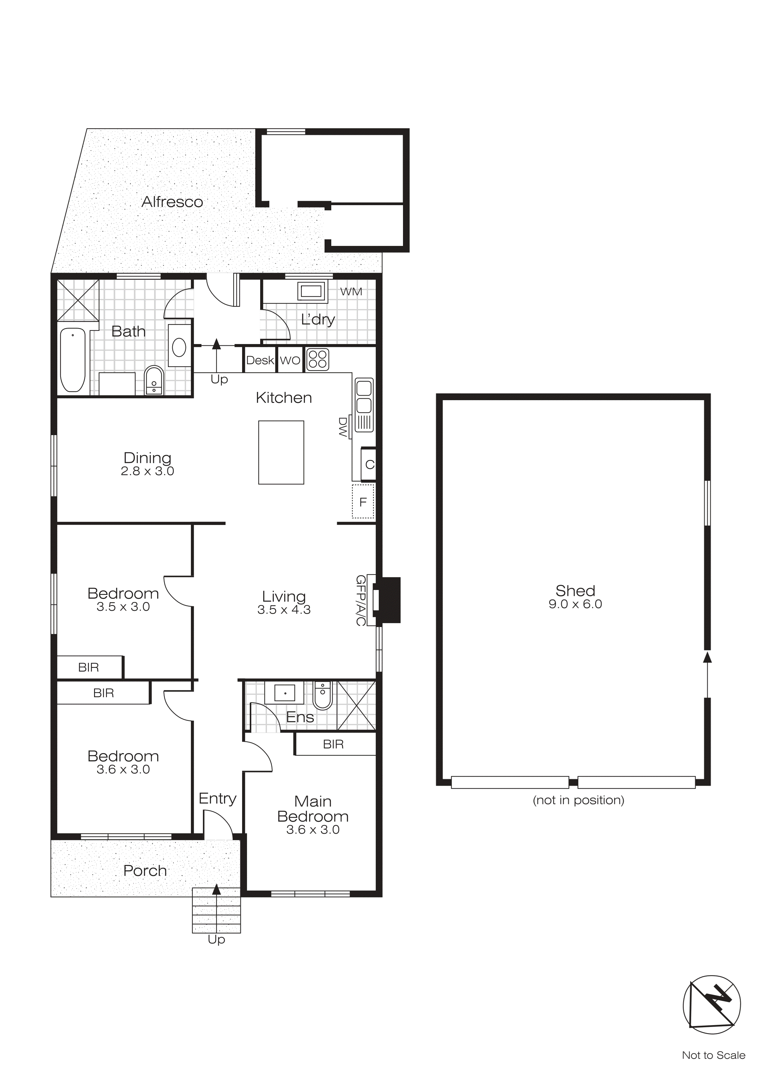 831 Humffray Street South, Mount Pleasant VIC 3350 - Floorplan