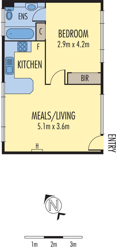 8/31 York Street, St Kilda West VIC 3182 - Floorplan