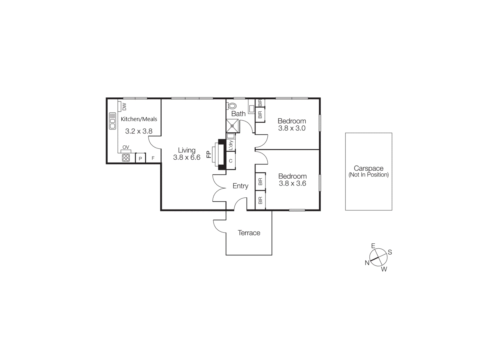 8/32 Hotham Street, St Kilda East VIC 3183 - Floorplan
