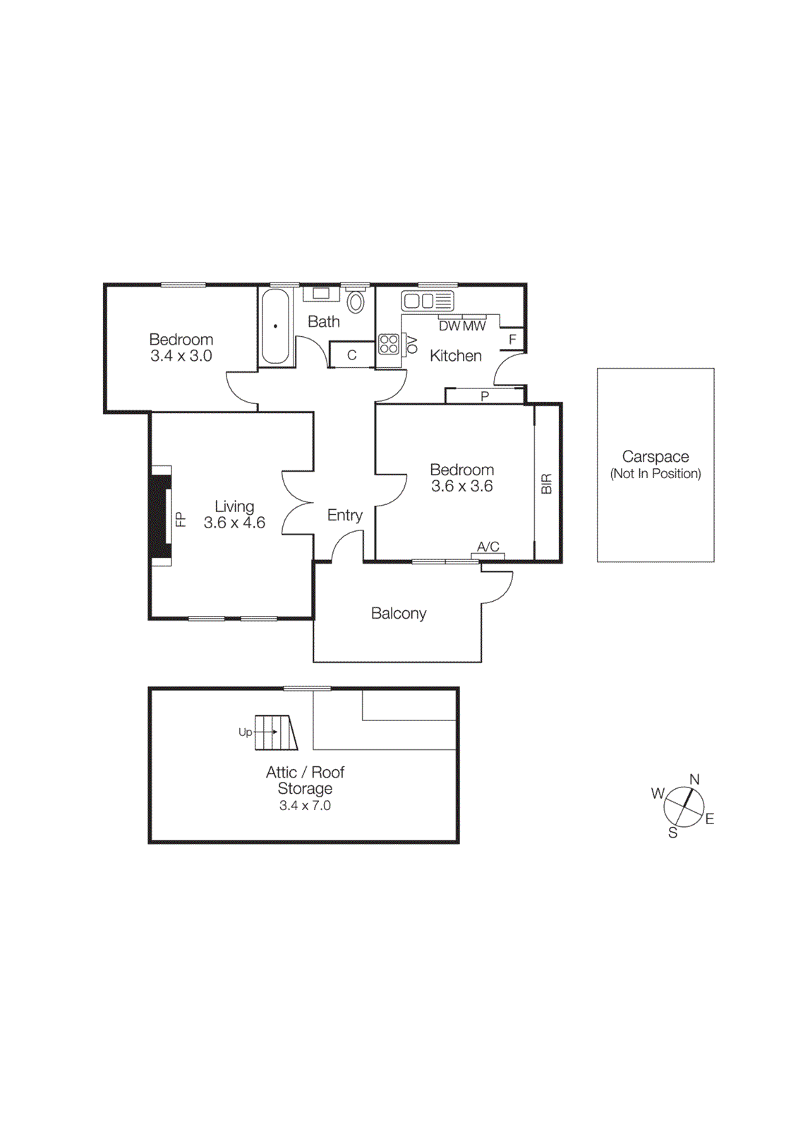 8/33 Brighton Road, St Kilda VIC 3182 - Floorplan
