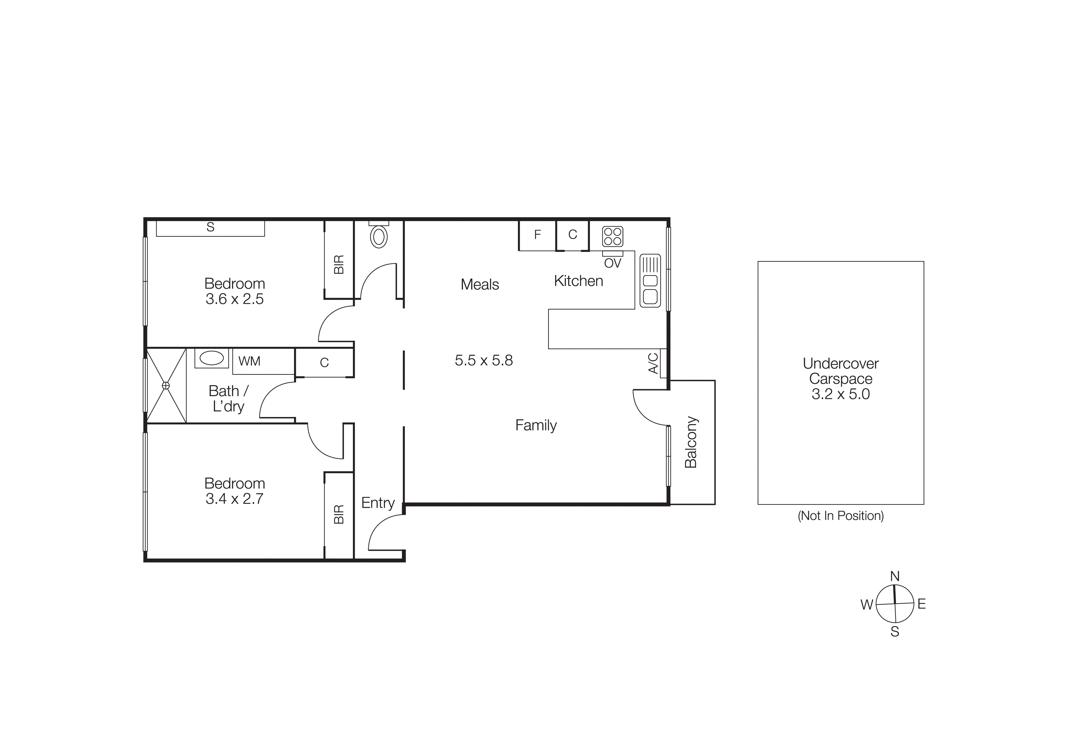 8/332-334 Dandenong Road, St Kilda East VIC 3183 - Floorplan