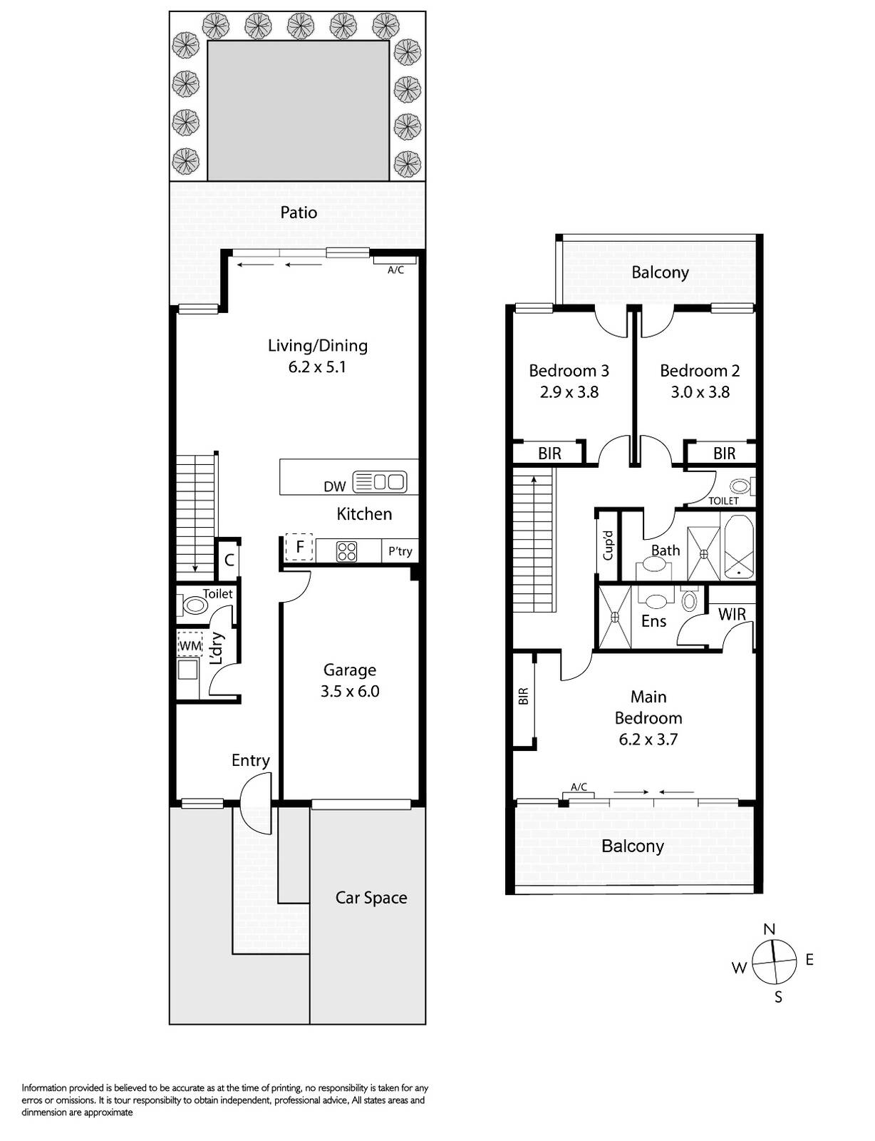 8/37 Stephen Street, Yarraville VIC 3013 - Floorplan