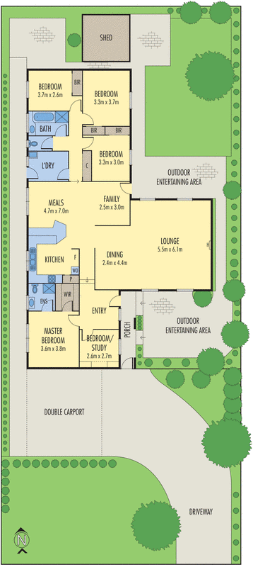 837 Waverley Road, Glen Waverley VIC 3150 - Floorplan
