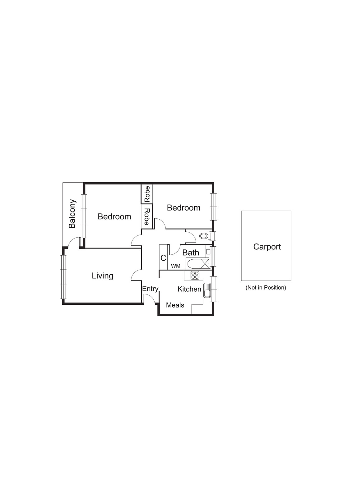 8/38 Lillimur Road, Ormond VIC 3204 - Floorplan