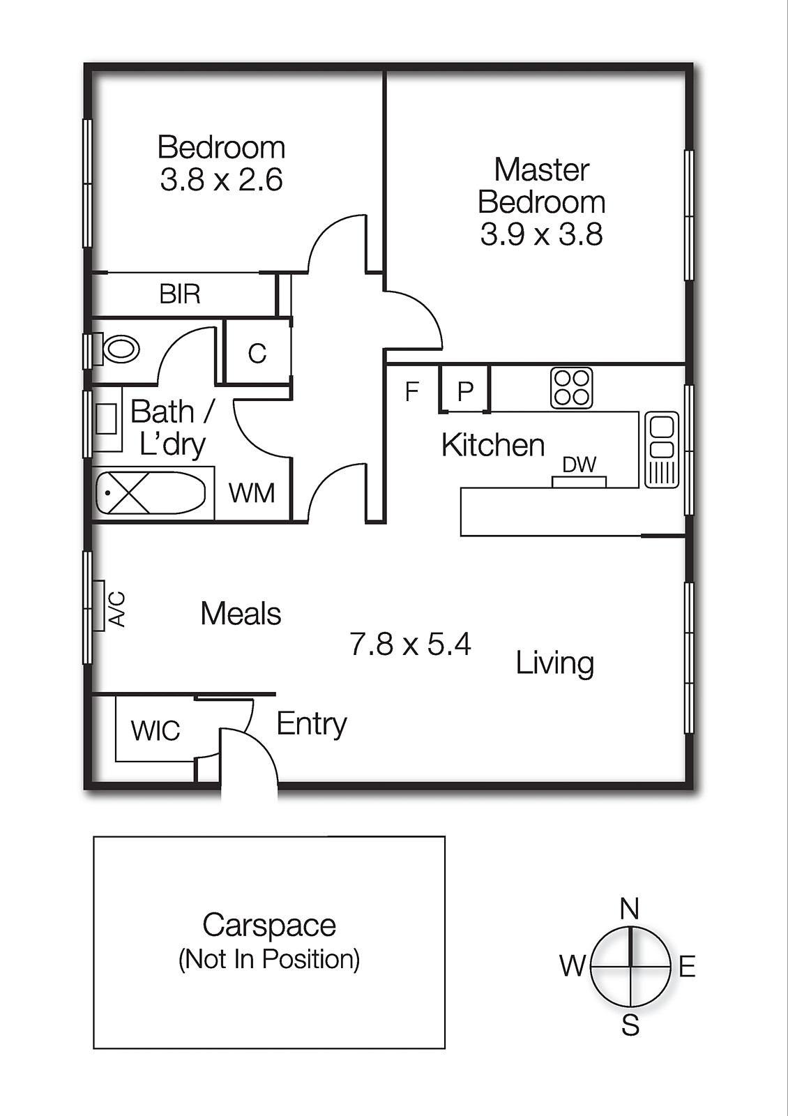 8/39-41 Abbott Street, Sandringham VIC 3191 - Floorplan