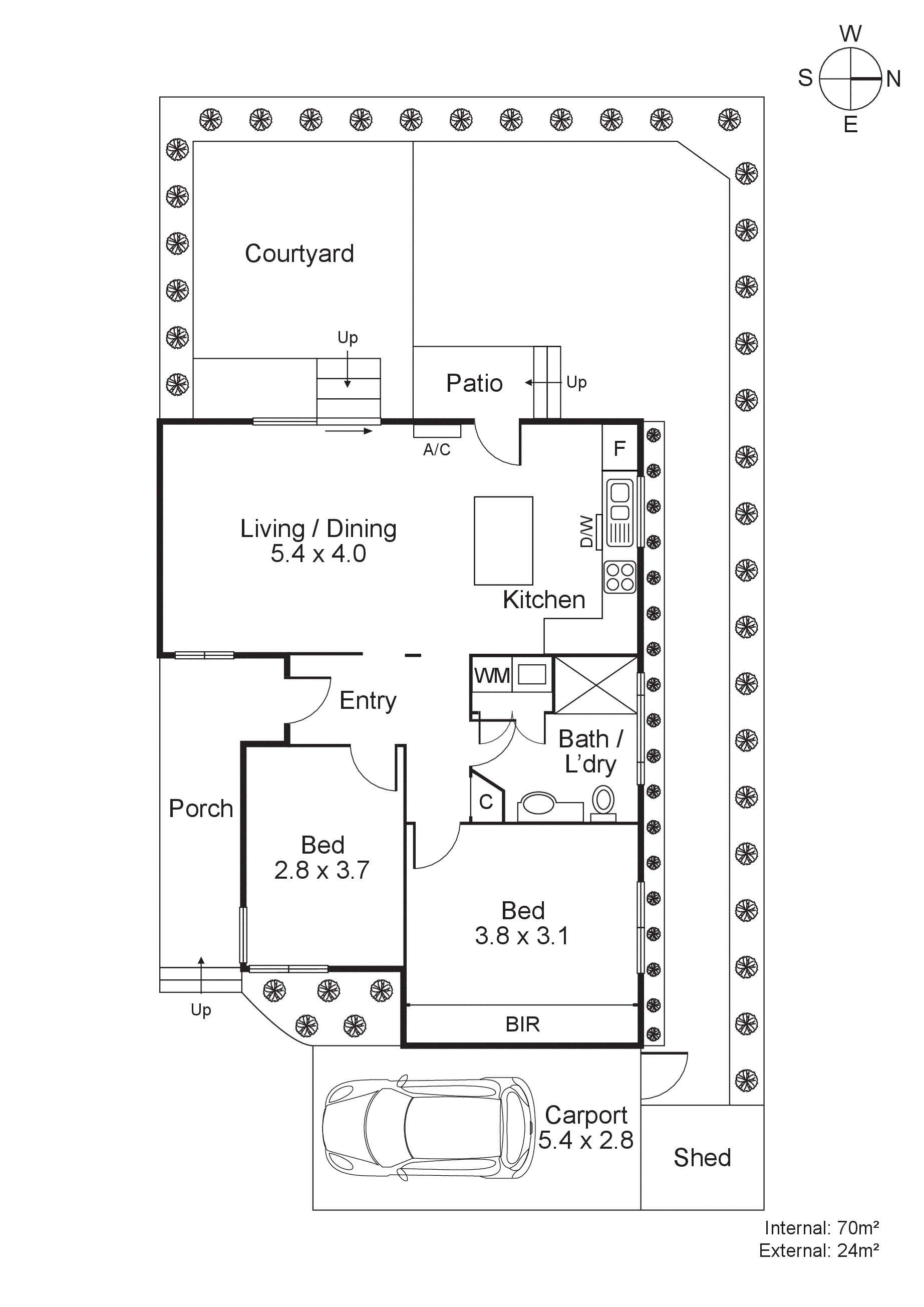8/39 Holyrood Street, Hampton VIC 3188 - Floorplan