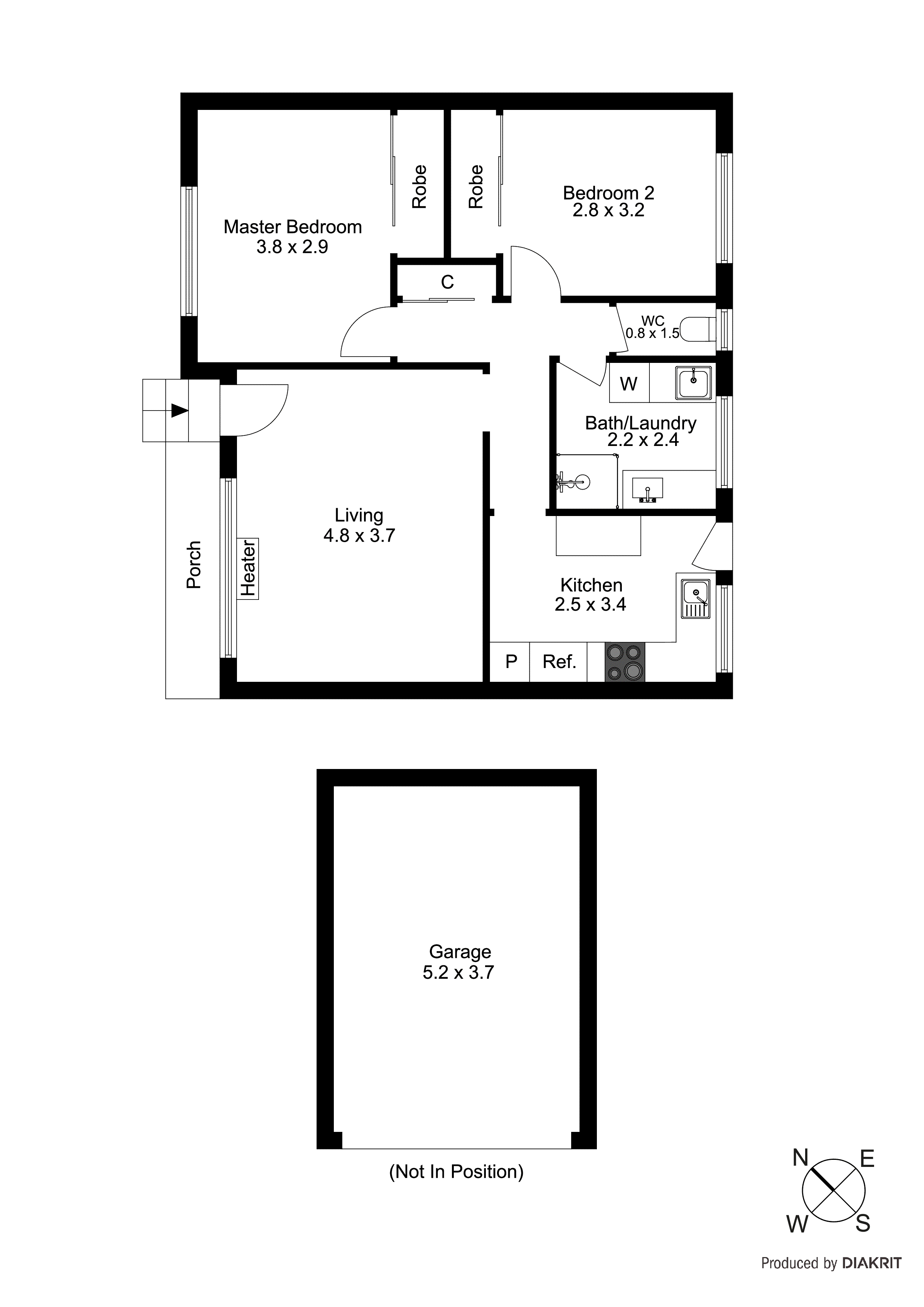 8/396-397 Station Street, Bonbeach VIC 3196 - Floorplan