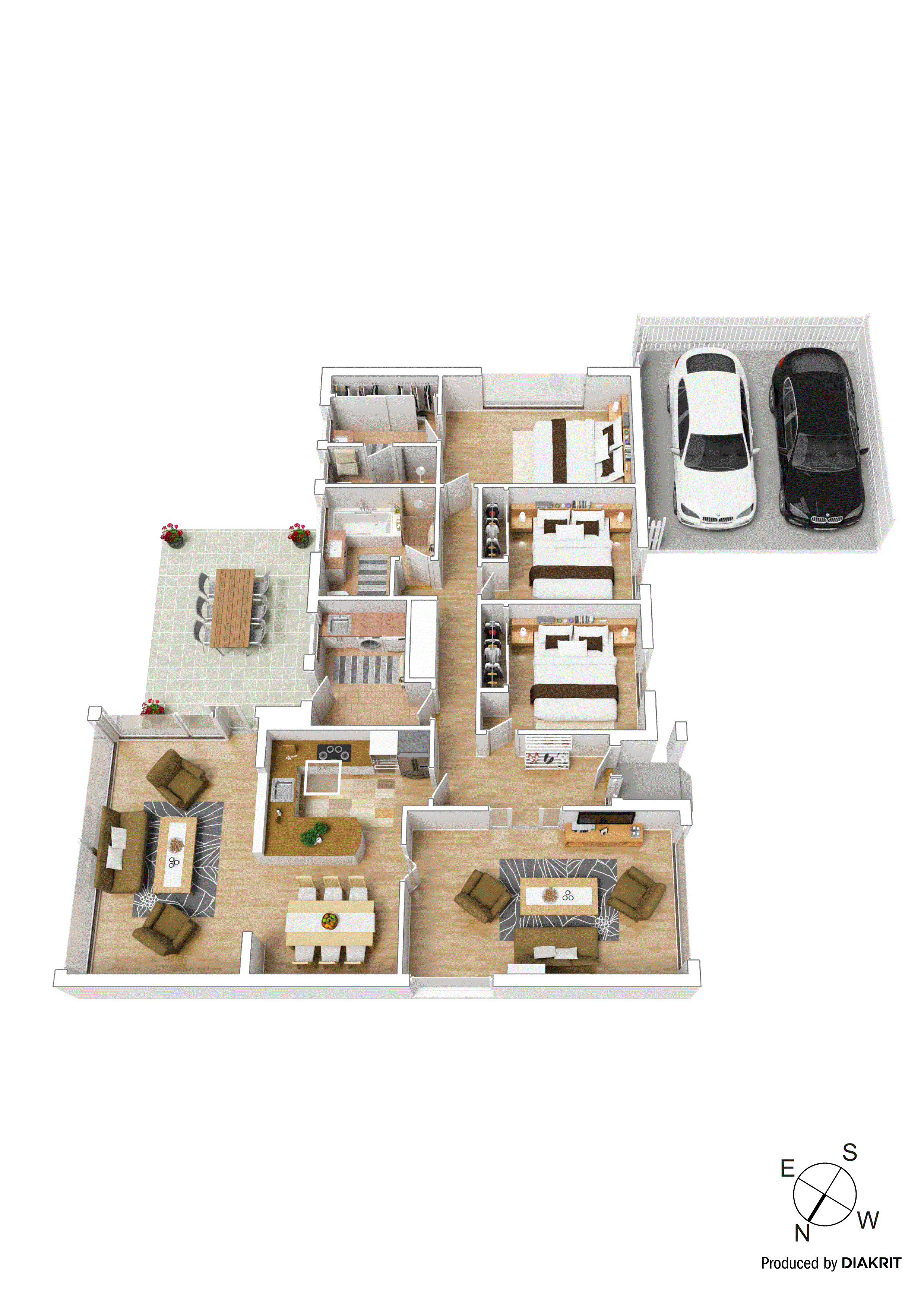 84 Brandon Park Drive, Wheelers Hill VIC 3150 - Floorplan