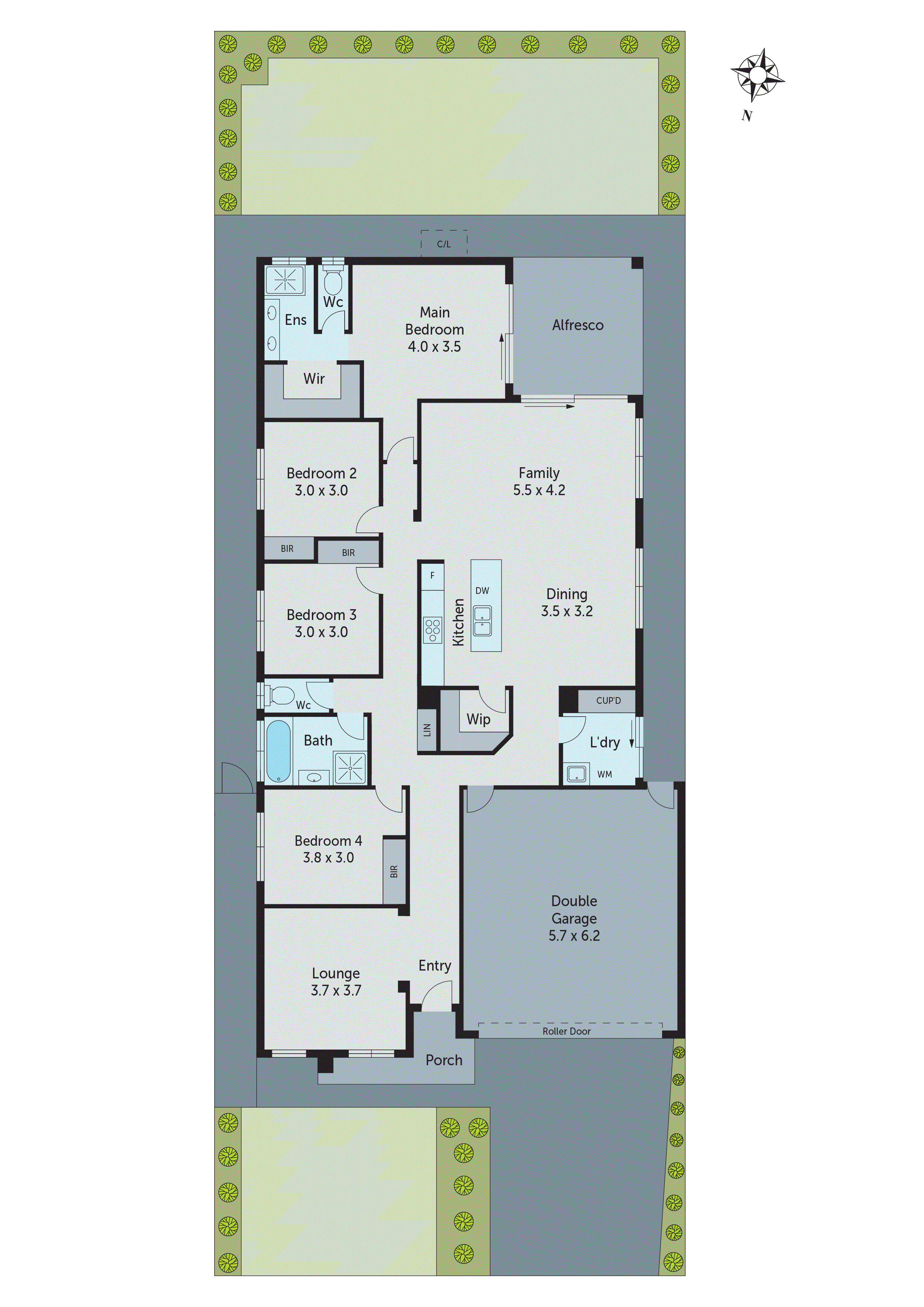 84 Clarkes Road, Fyansford VIC 3218 - Floorplan