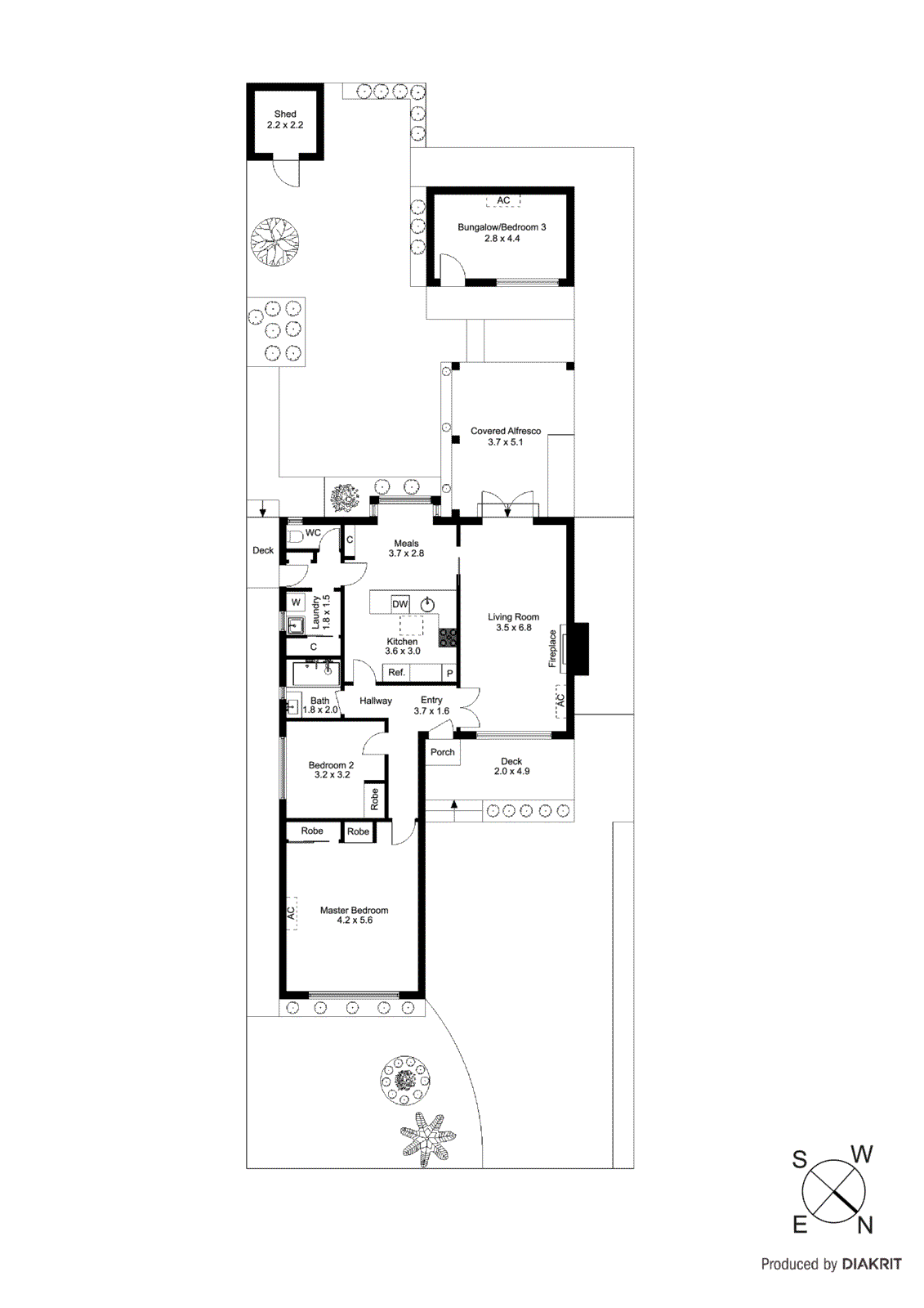 84 Emma Street, Carrum VIC 3197 - Floorplan