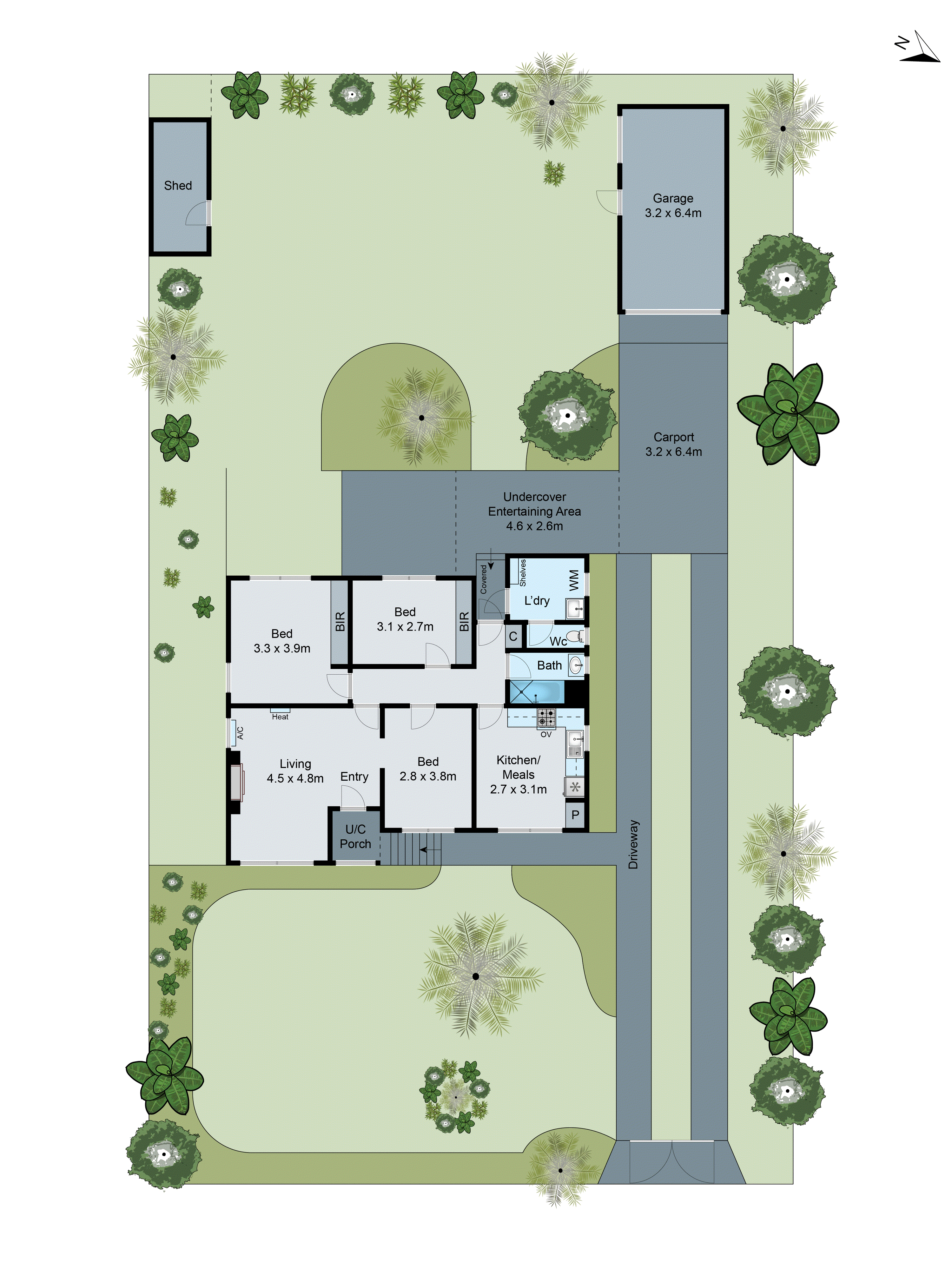 84 Power Avenue, Chadstone VIC 3148 - Floorplan