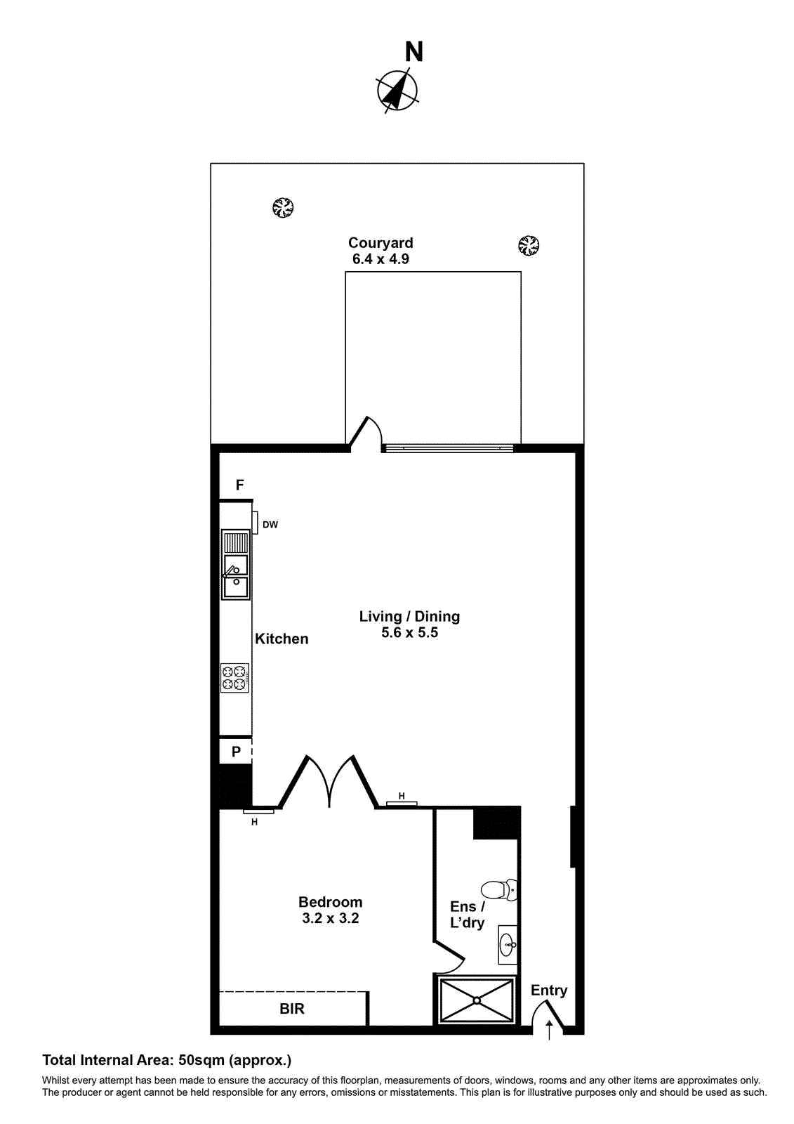 8/40 Stephen Street, Yarraville VIC 3013 - Floorplan