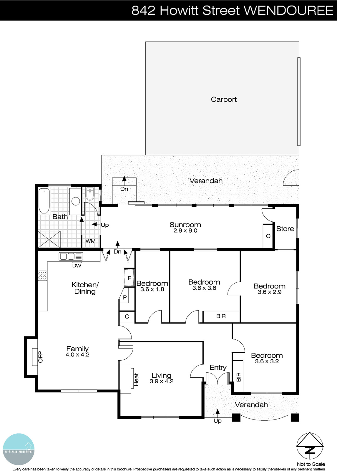 842 Howitt Street, Wendouree VIC 3355 - Floorplan